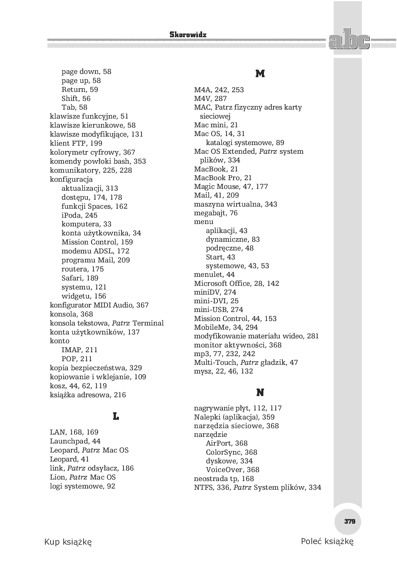 Fragment „ABC MAC OS X Lion” — strona 29 z 34