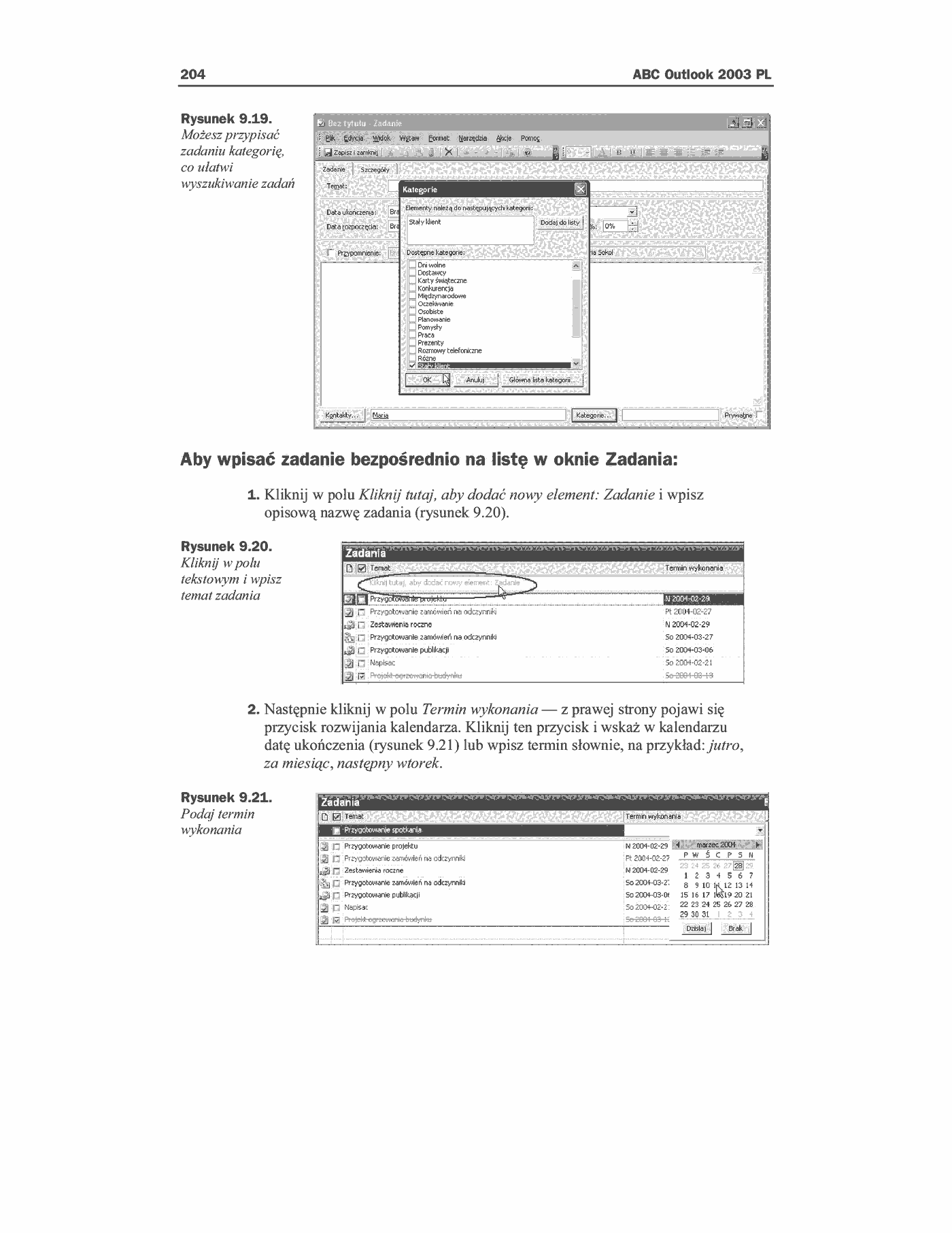Fragment „ABC Outlook 2003 PL” — strona 15 z 38
