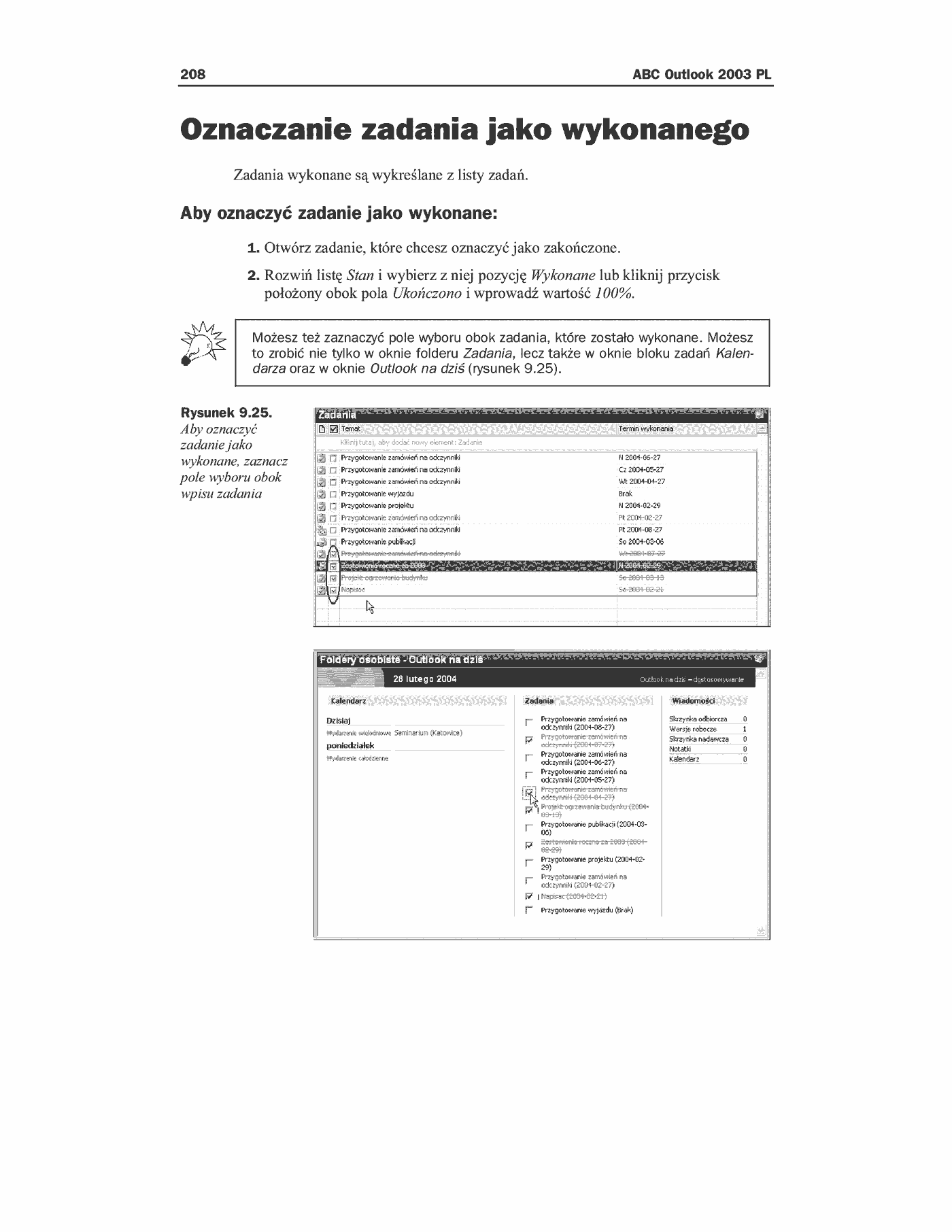 Fragment „ABC Outlook 2003 PL” — strona 19 z 38