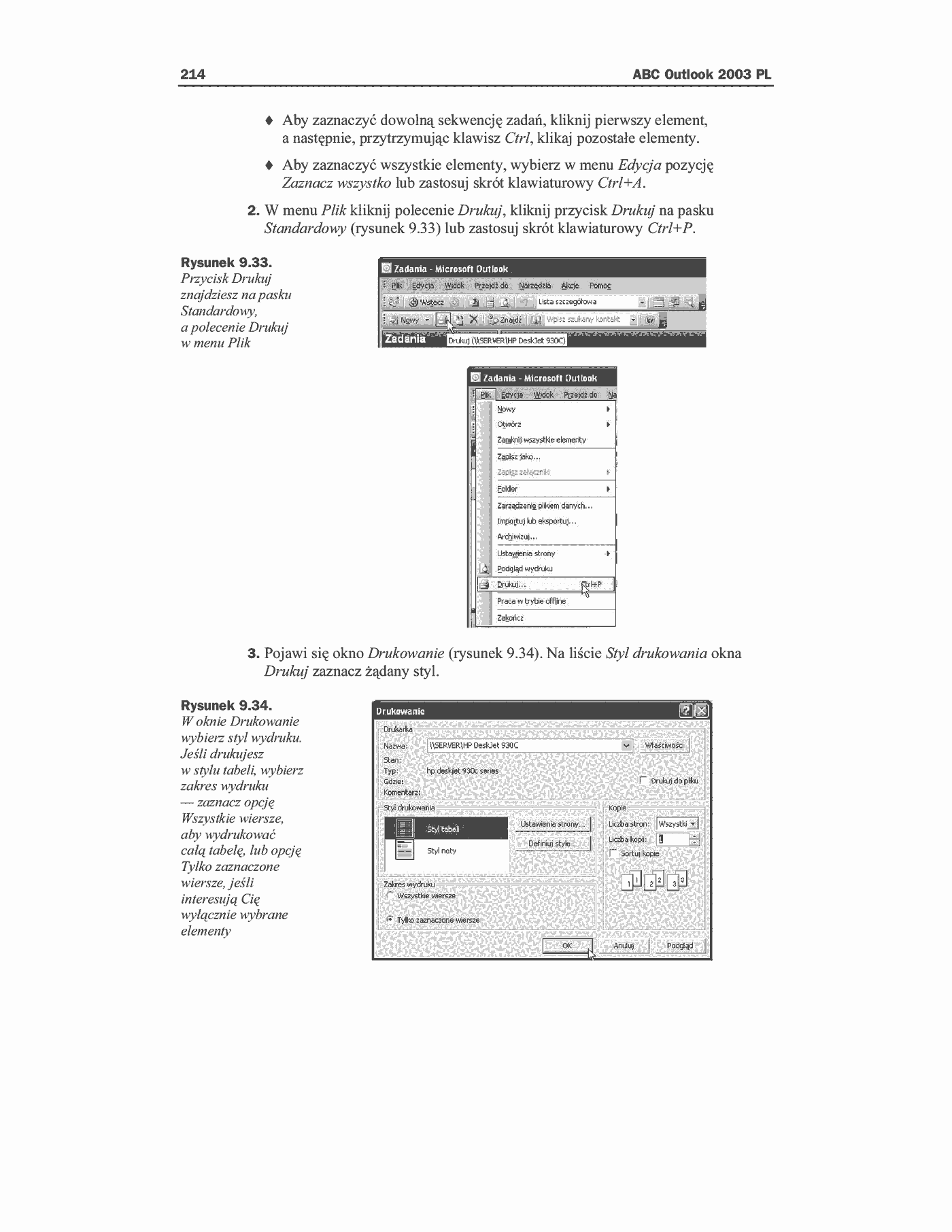 Fragment „ABC Outlook 2003 PL” — strona 25 z 38