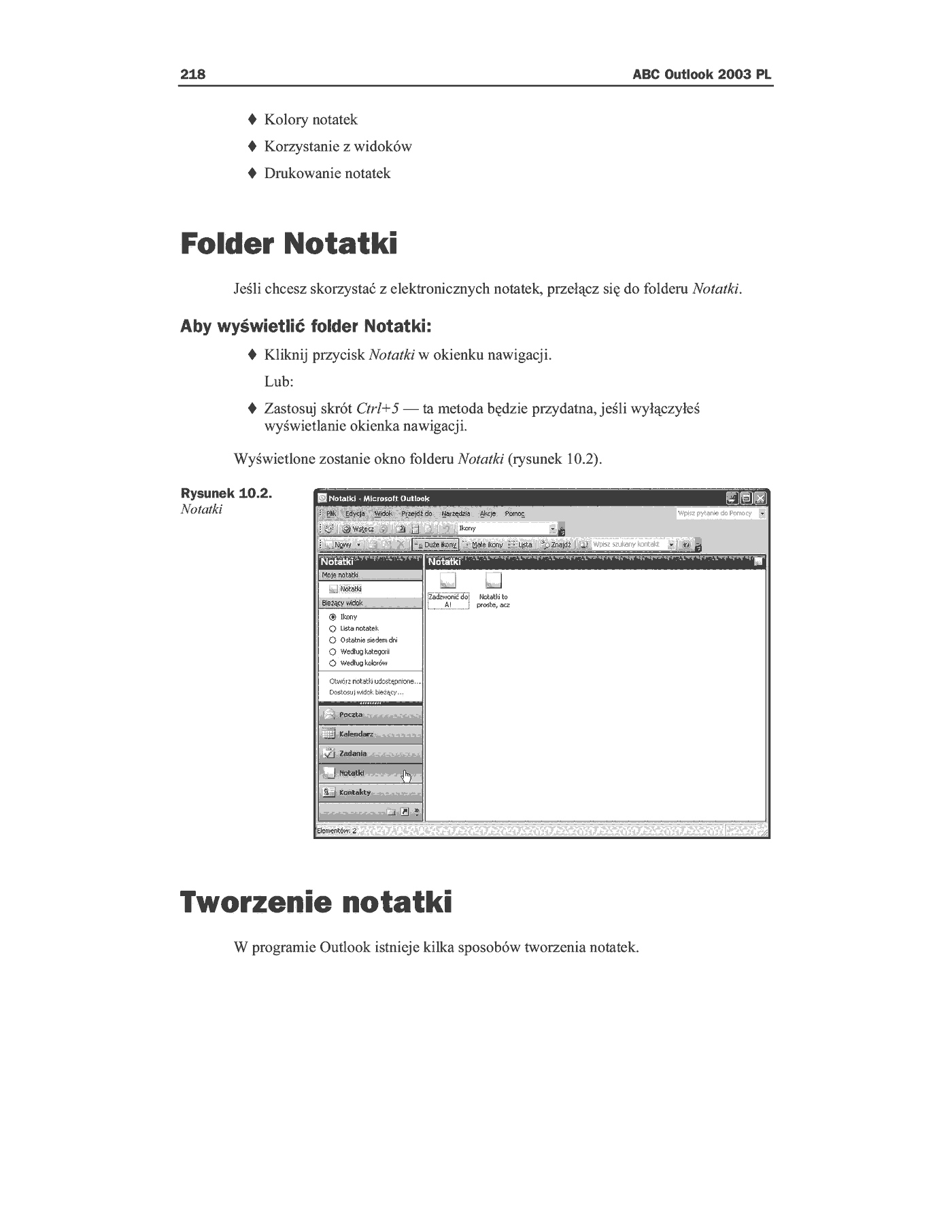 Fragment „ABC Outlook 2003 PL” — strona 28 z 38