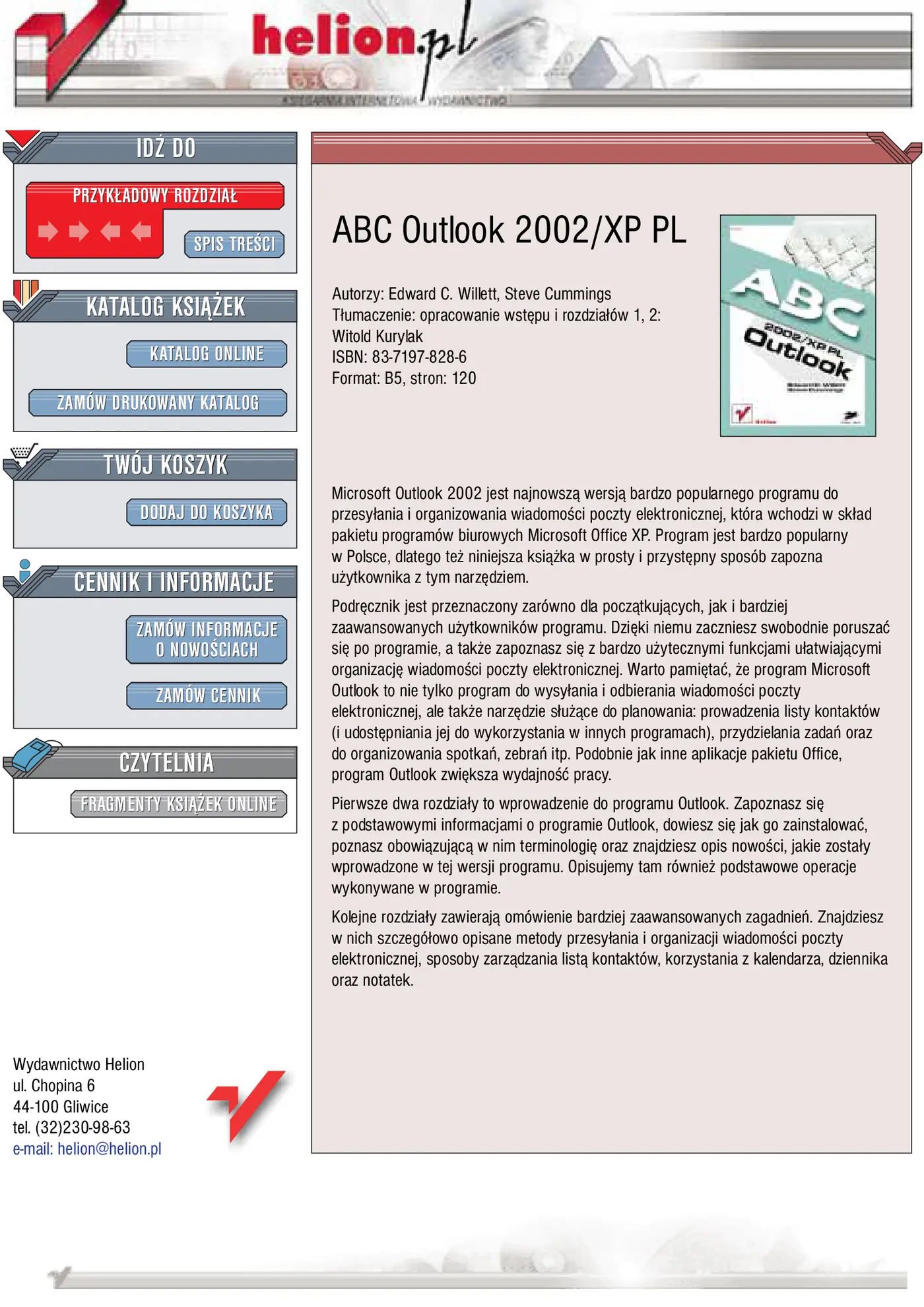 Fragment „ABC Outlook 2002/XP PL” — strona 1 z 14