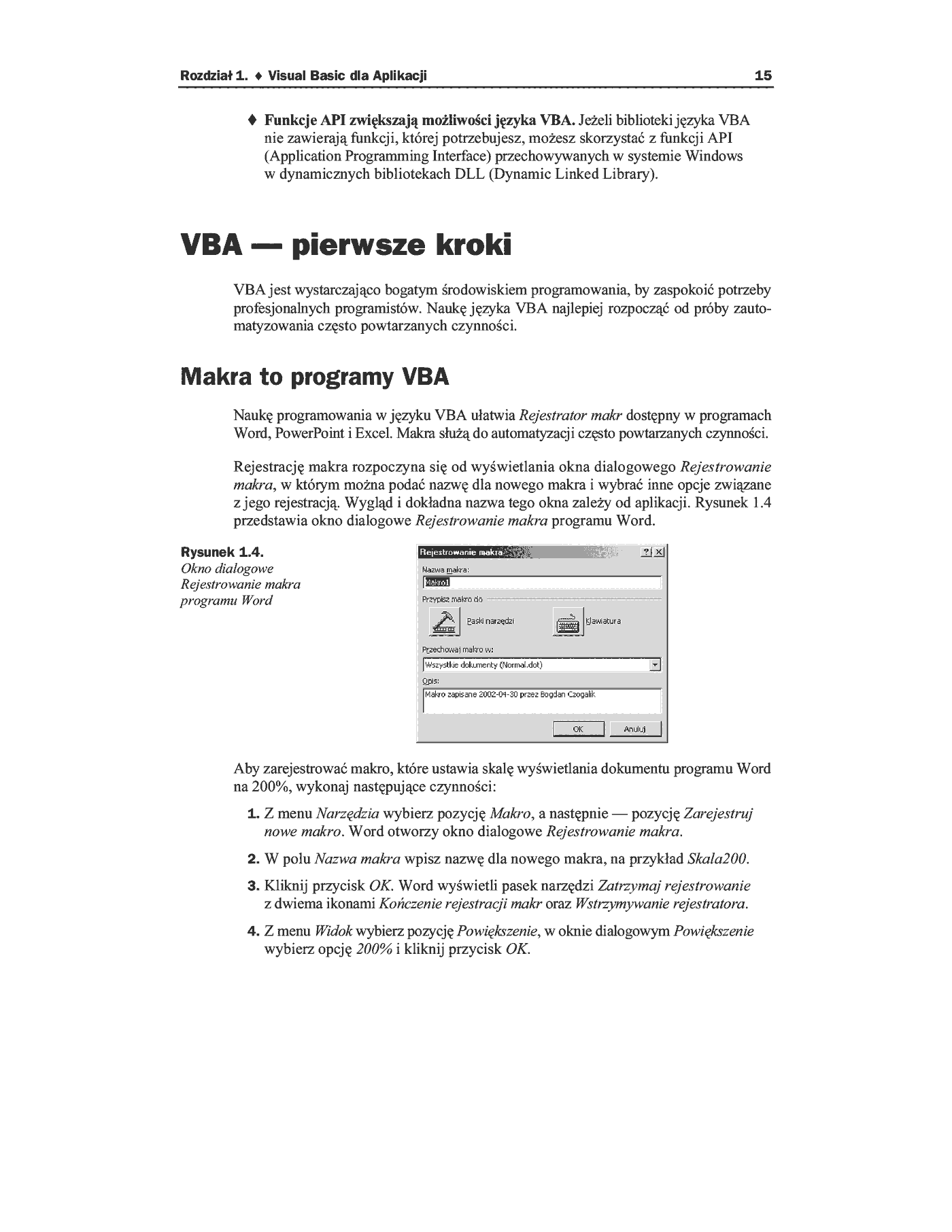 Fragment „ABC Visual Basica dla aplikacji w Office XP PL” — strona 11 z 17