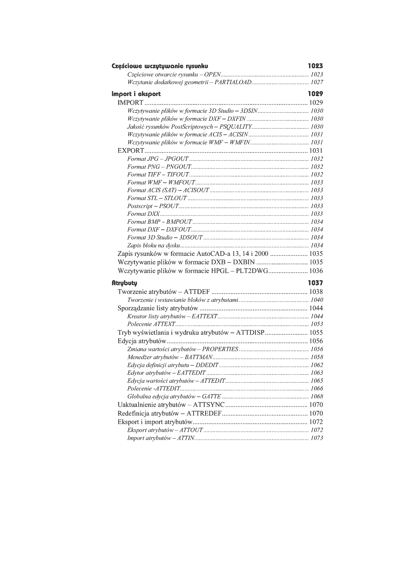 Fragment „AutoCAD 2004” — strona 21 z 36