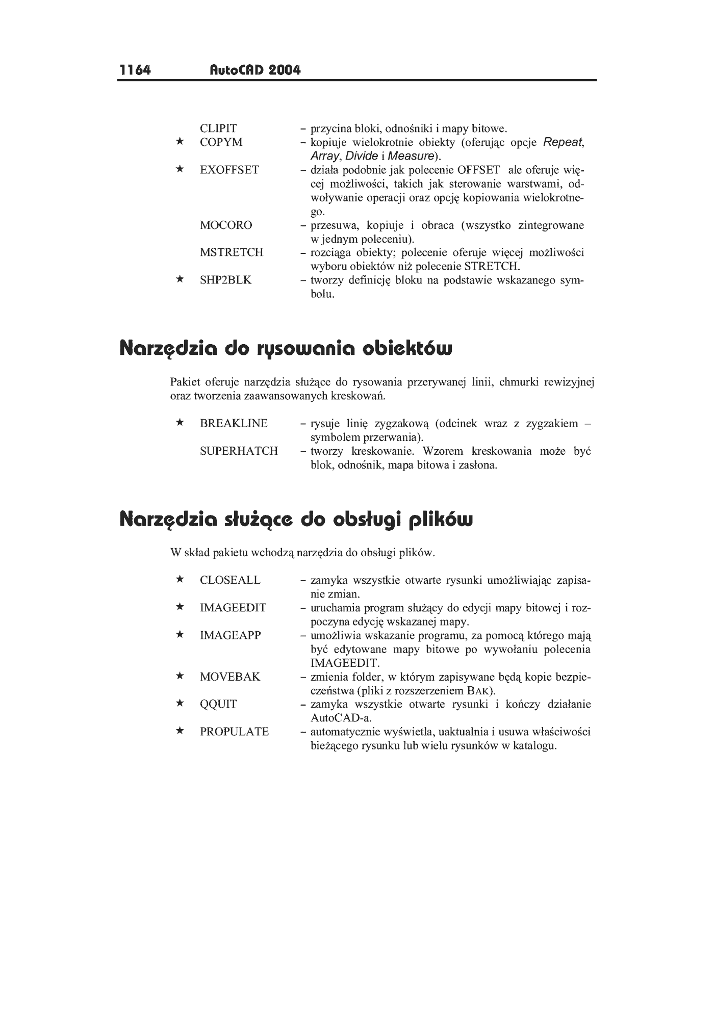 Fragment „AutoCAD 2004” — strona 35 z 36
