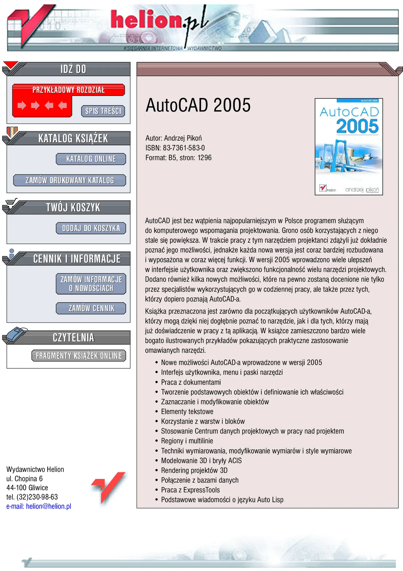 Fragment „AutoCAD 2005” — strona 1 z 33