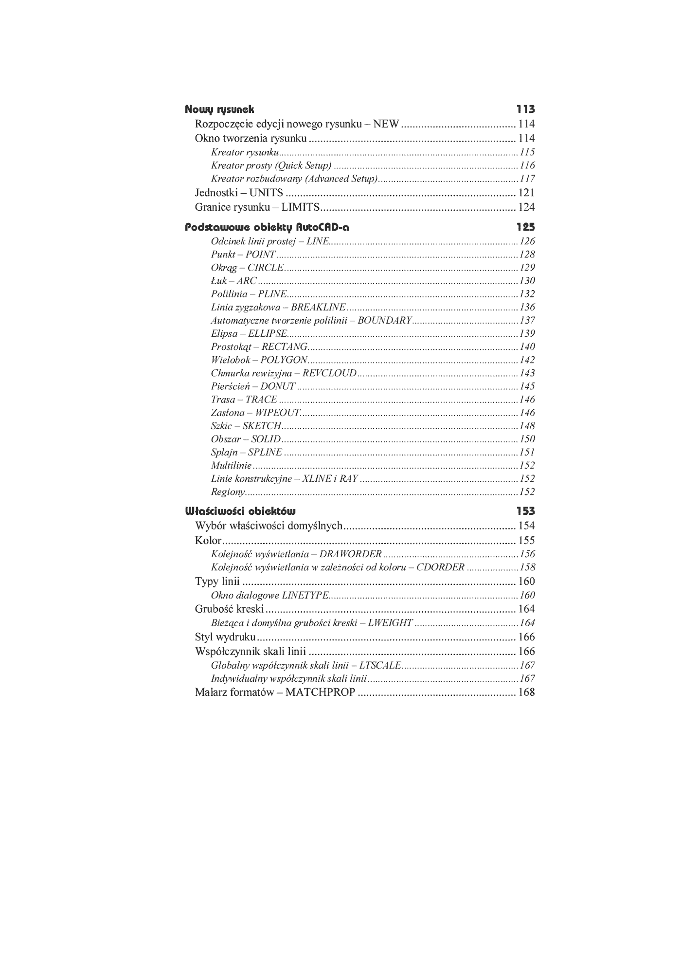 Fragment „AutoCAD 2005” — strona 4 z 33