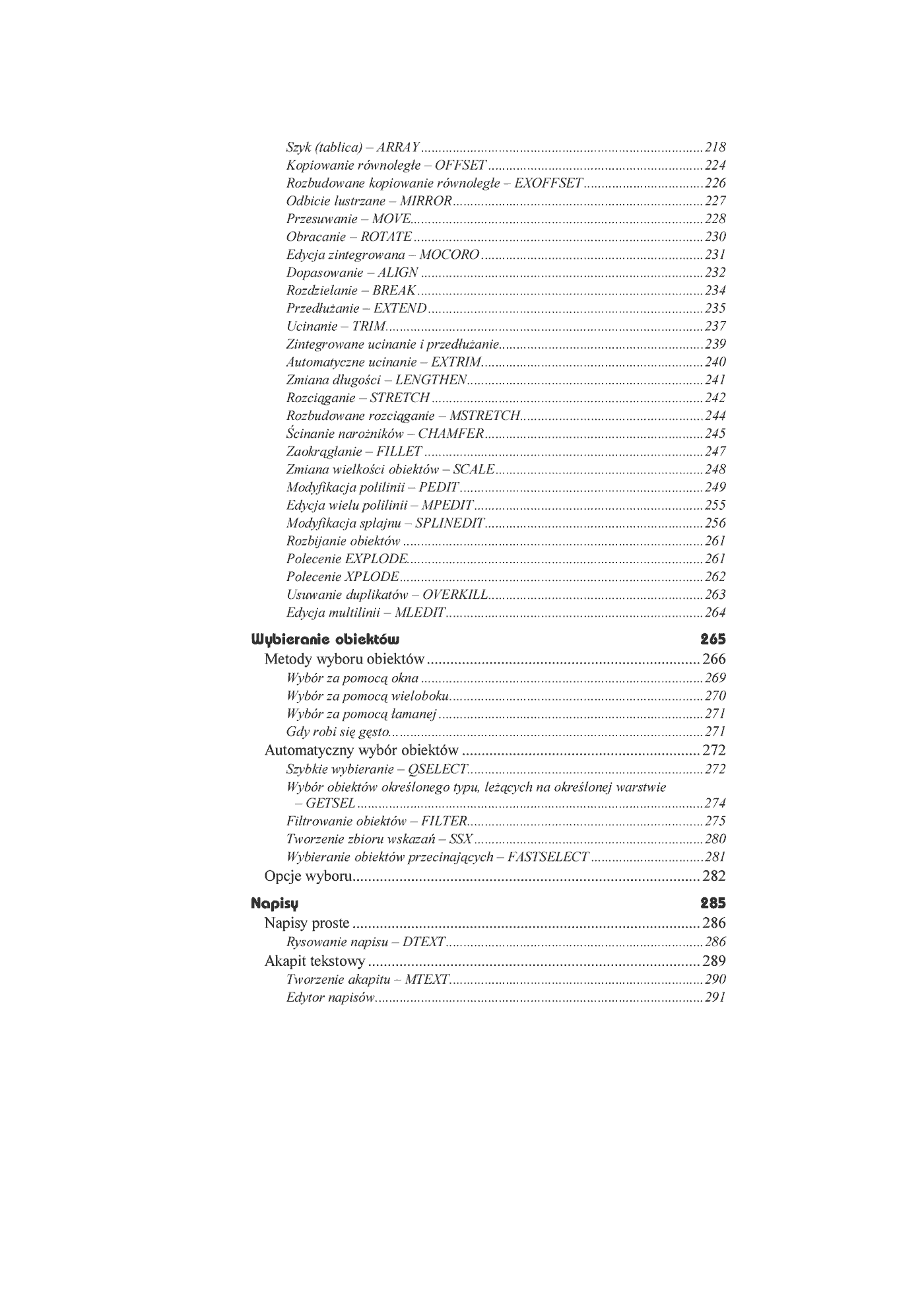 Fragment „AutoCAD 2005” — strona 6 z 33