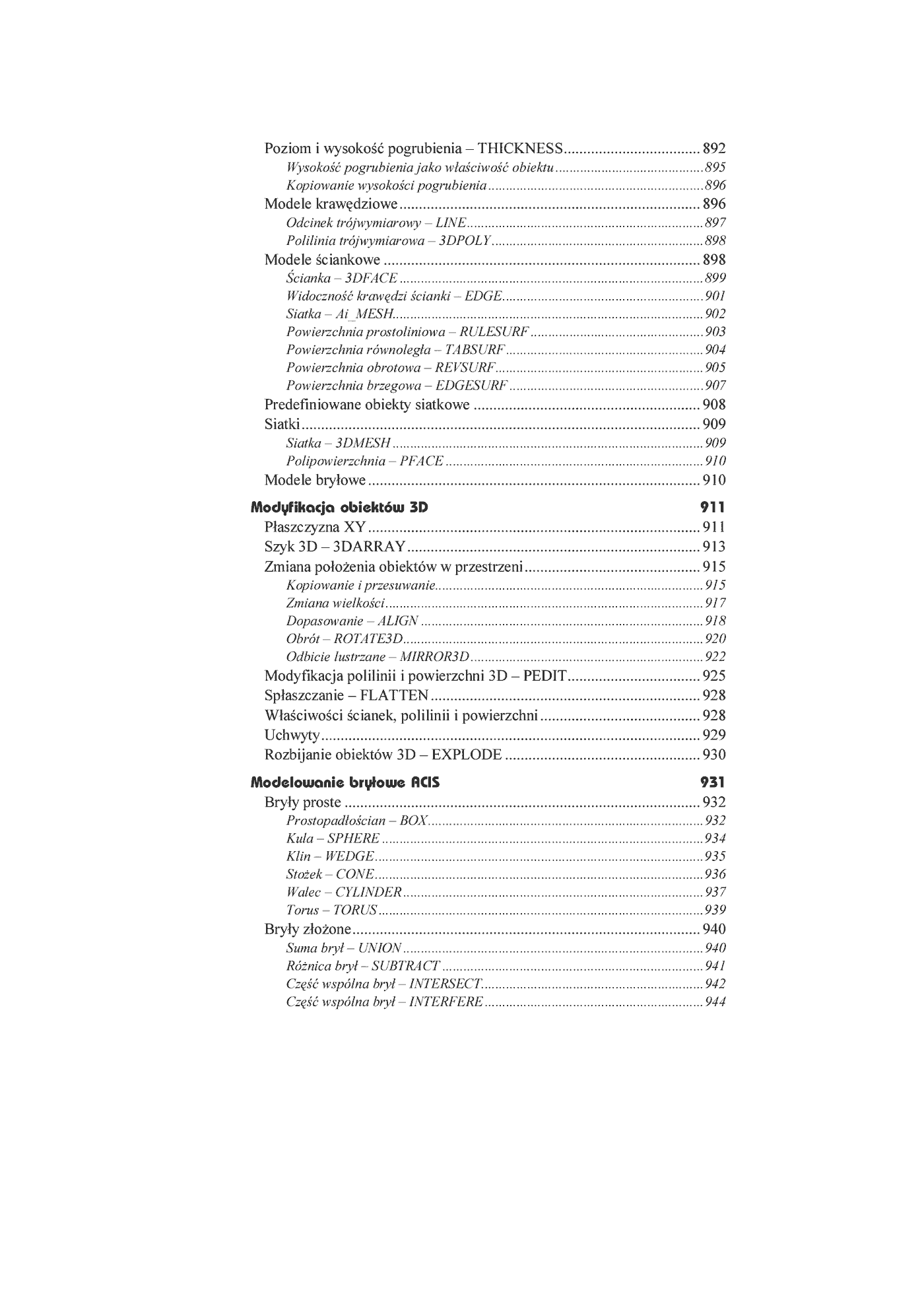 Fragment „AutoCAD 2005” — strona 18 z 33