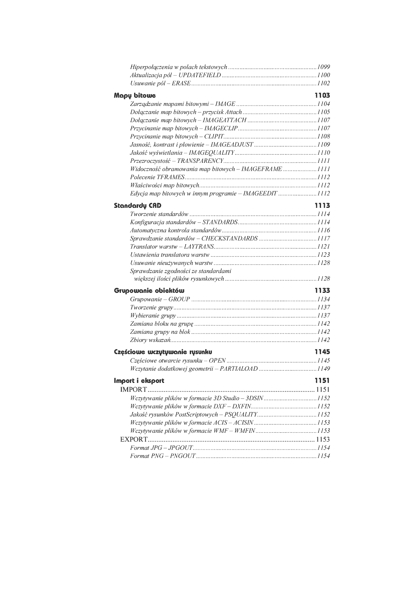 Fragment „AutoCAD 2005” — strona 21 z 33