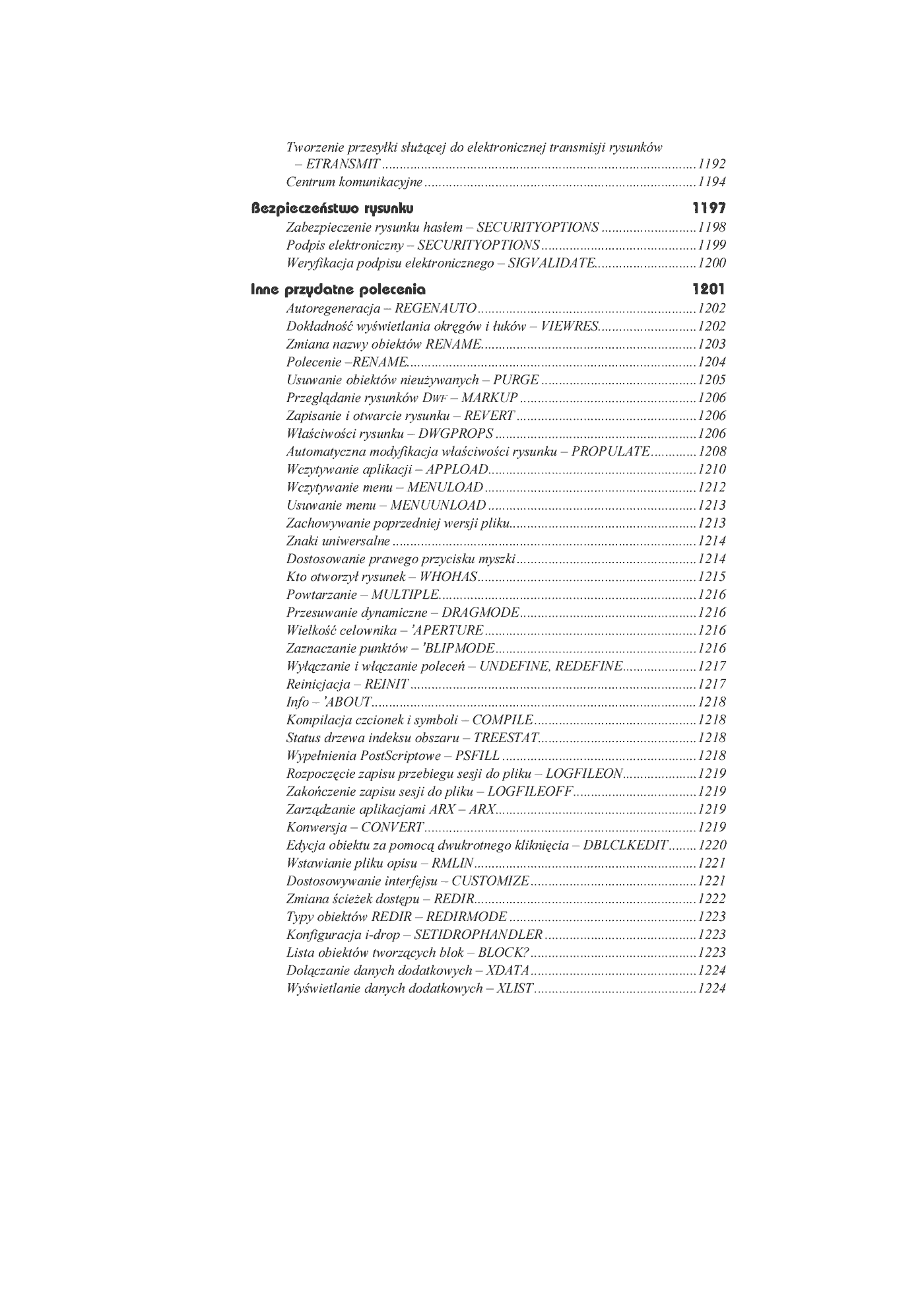 Fragment „AutoCAD 2005” — strona 23 z 33
