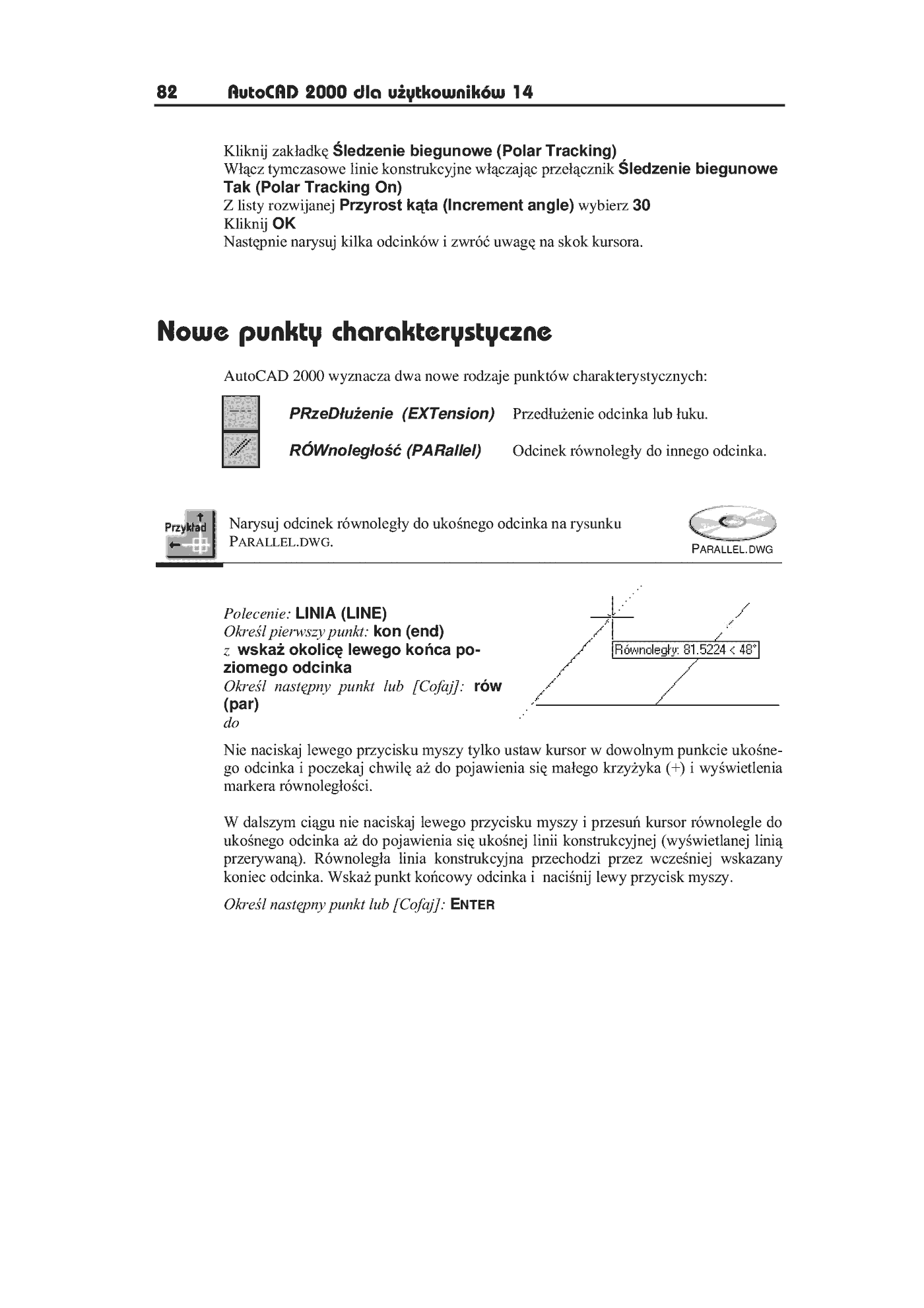 Fragment „AutoCAD 2000 i 2000 PL dla użytkowników wersji 14” — strona 2 z 14