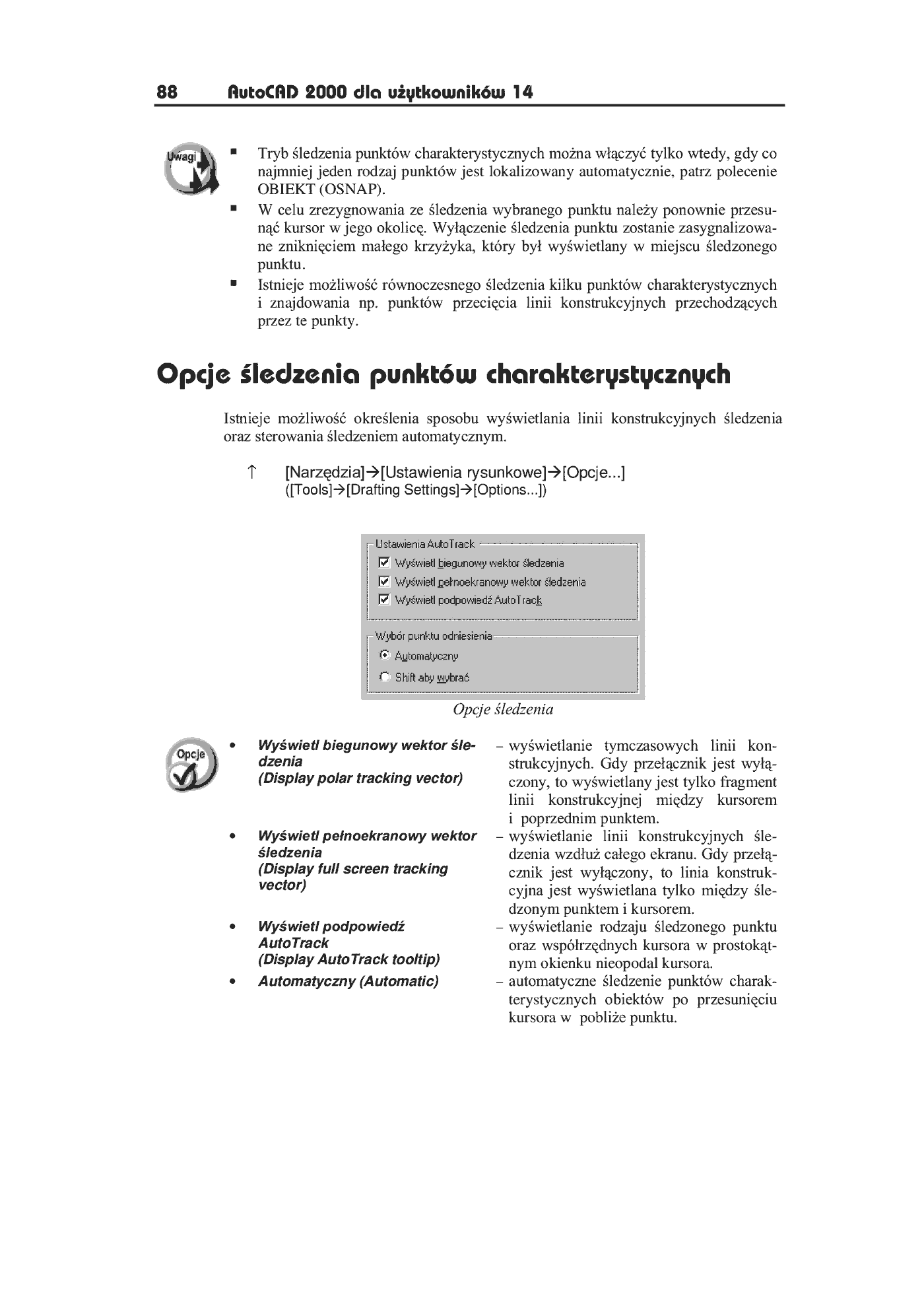 Fragment „AutoCAD 2000 i 2000 PL dla użytkowników wersji 14” — strona 8 z 14