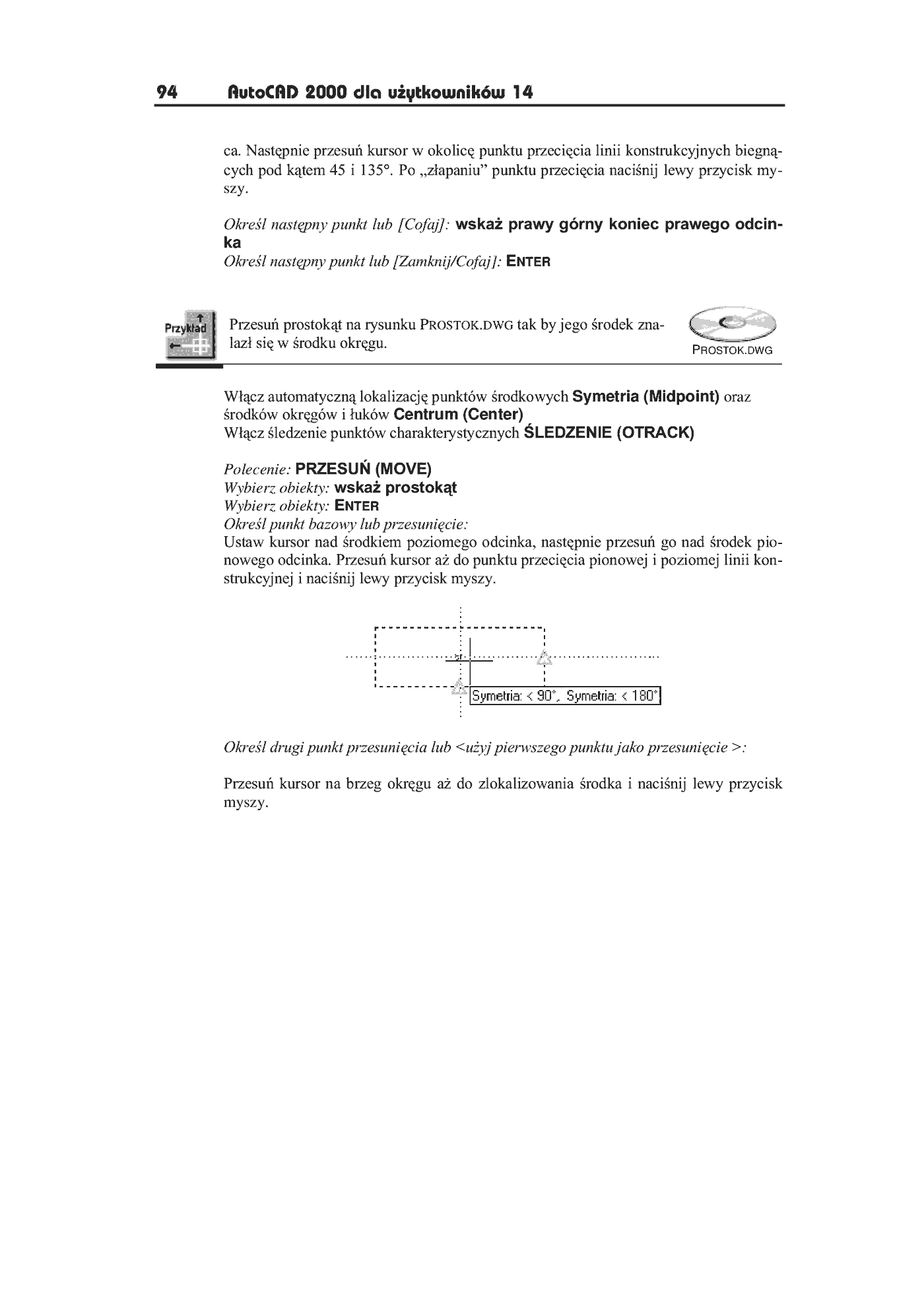 Fragment „AutoCAD 2000 i 2000 PL dla użytkowników wersji 14” — strona 14 z 14