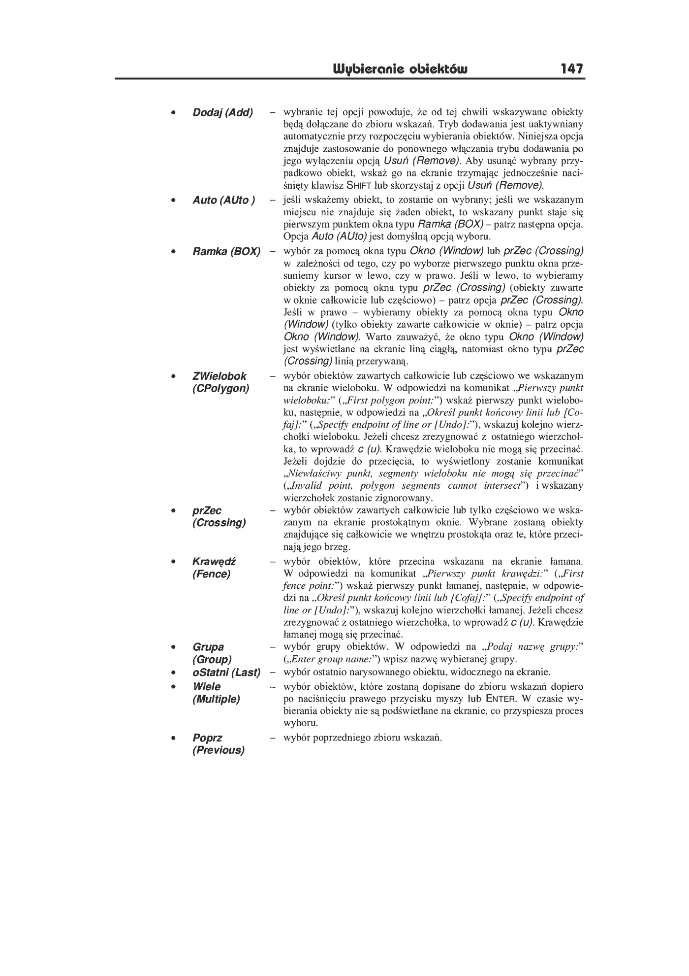 Fragment „AutoCAD 2000 i 2000 PL” — strona 3 z 12