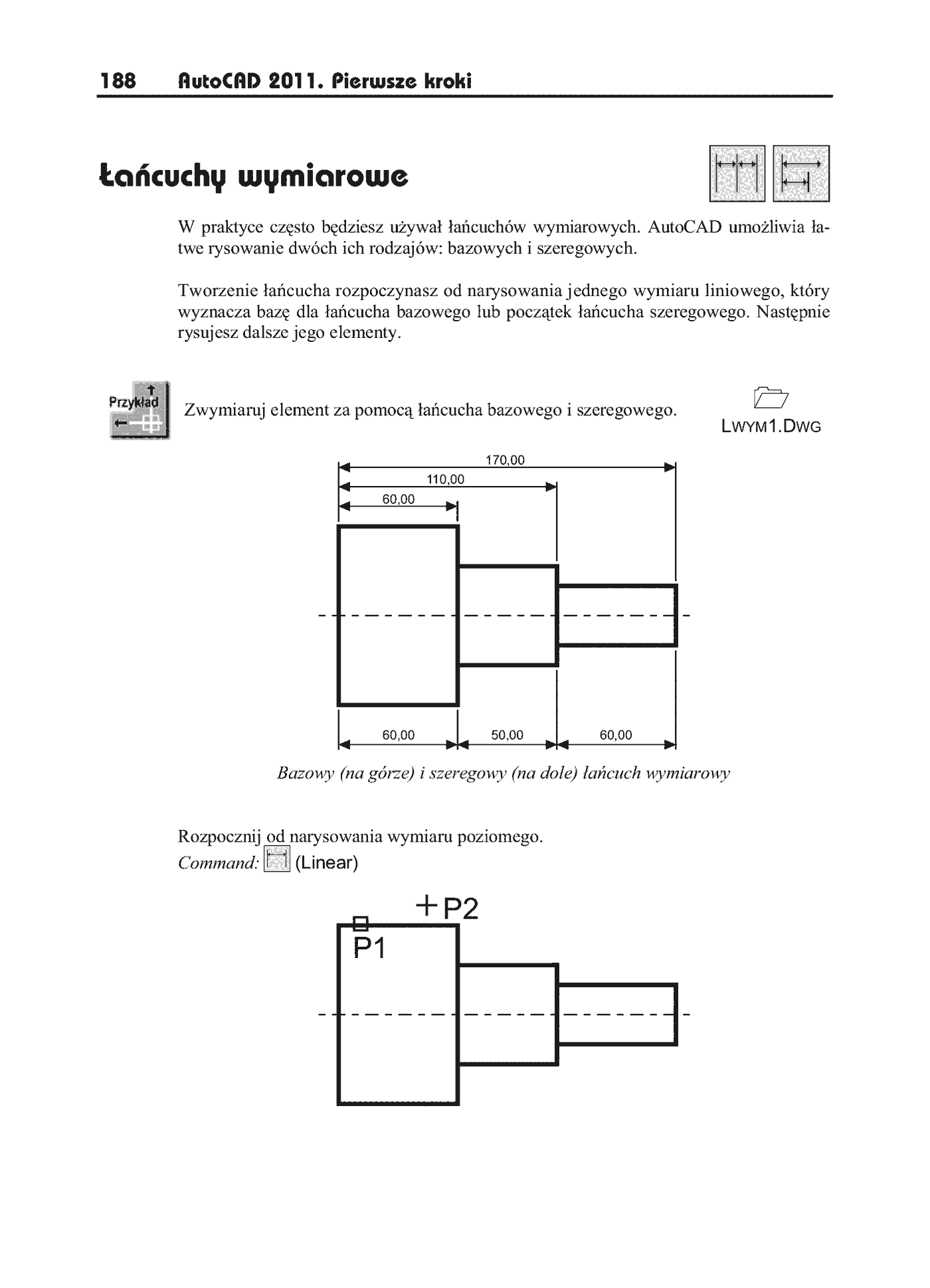 Fragment „AutoCAD 2011. Pierwsze kroki” — strona 10 z 19