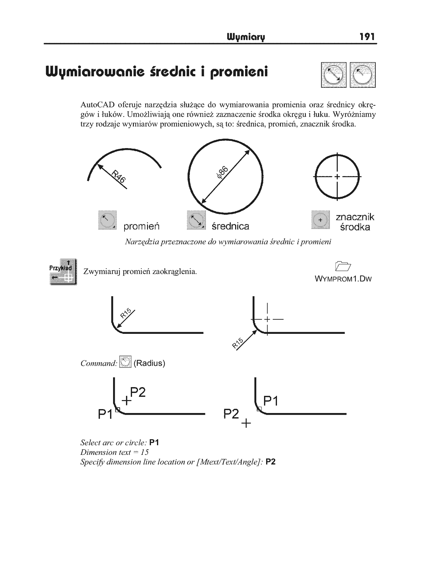Fragment „AutoCAD 2011. Pierwsze kroki” — strona 13 z 19