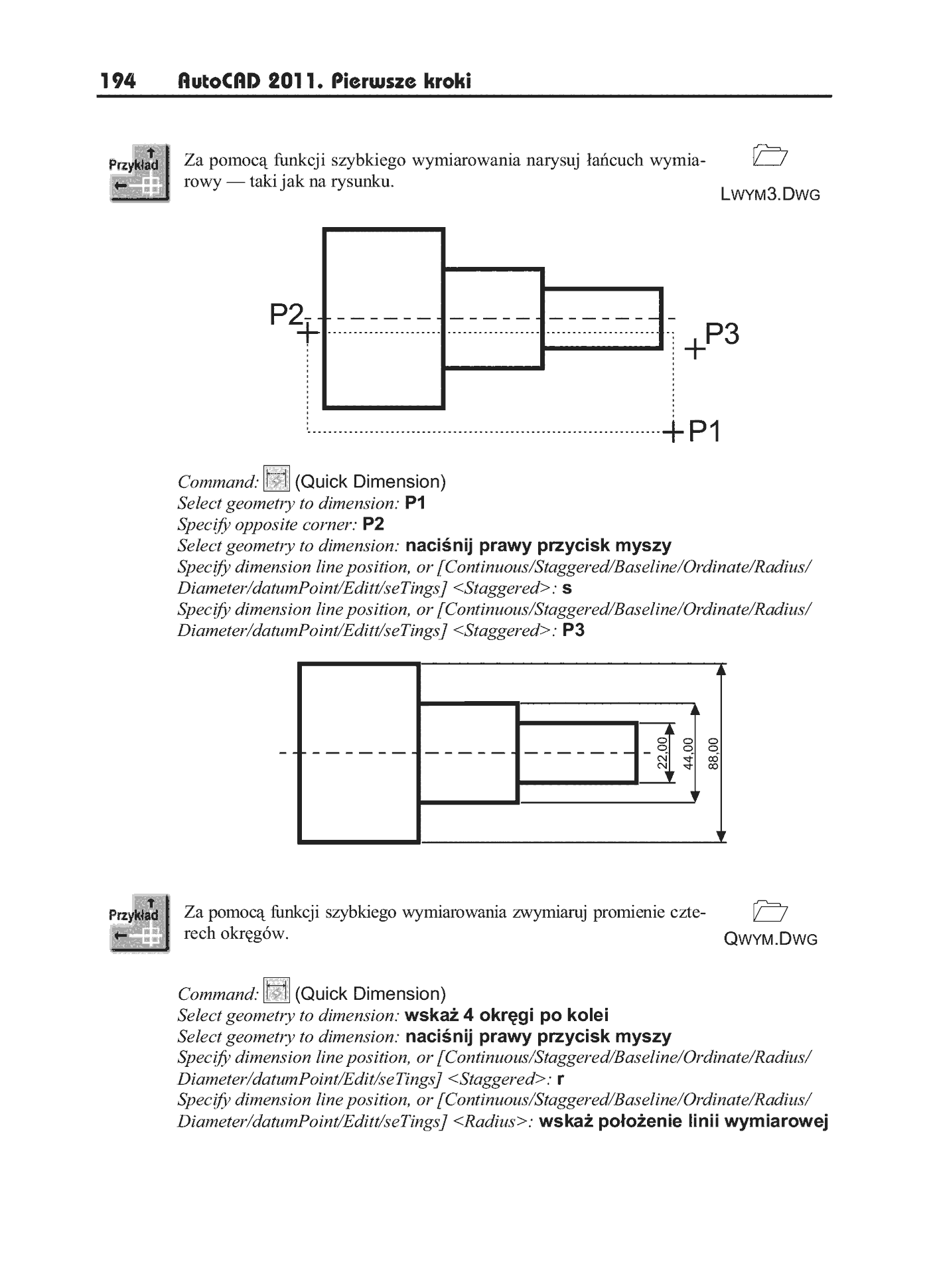 Fragment „AutoCAD 2011. Pierwsze kroki” — strona 16 z 19