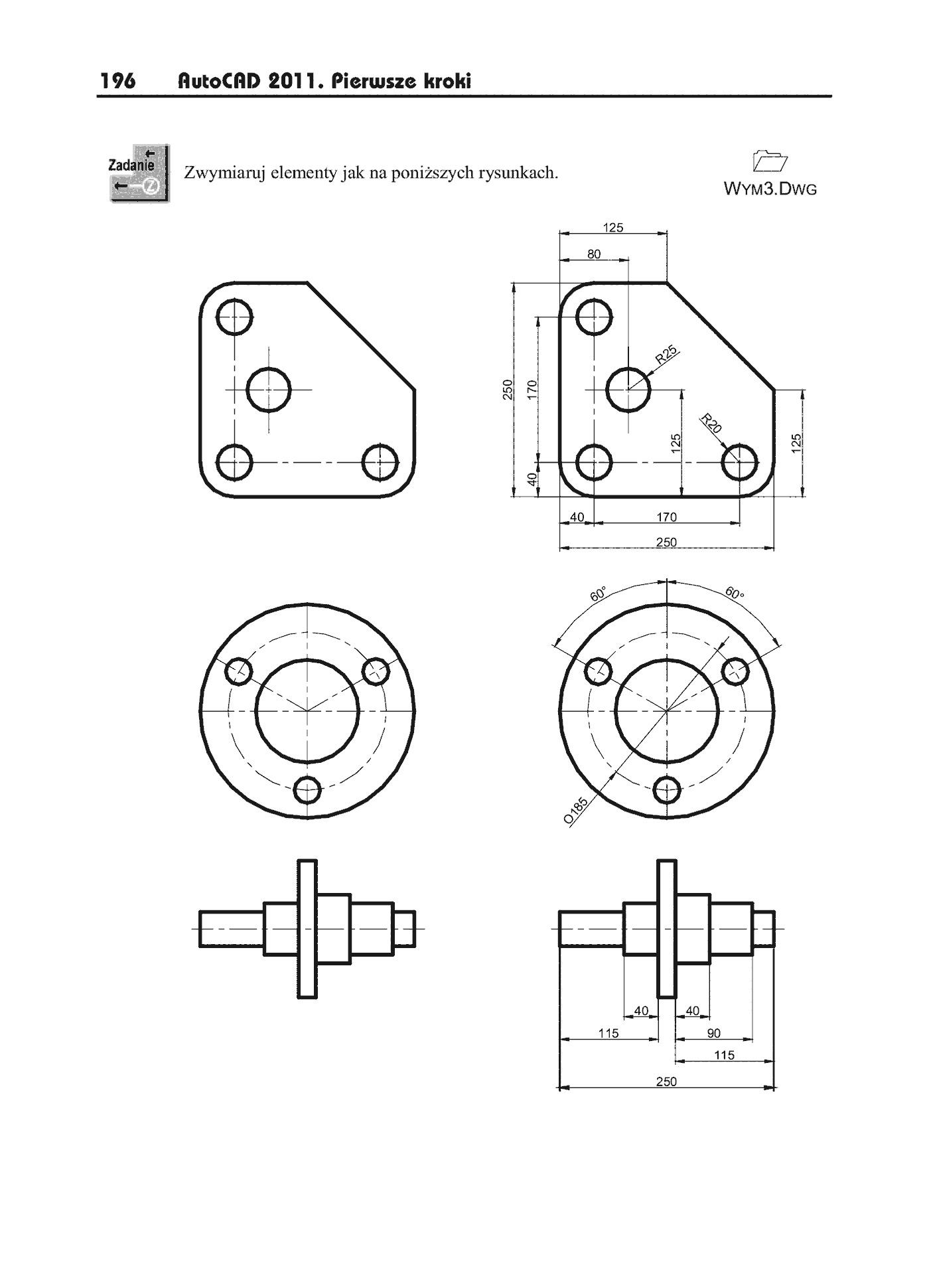 Fragment „AutoCAD 2011. Pierwsze kroki” — strona 18 z 19