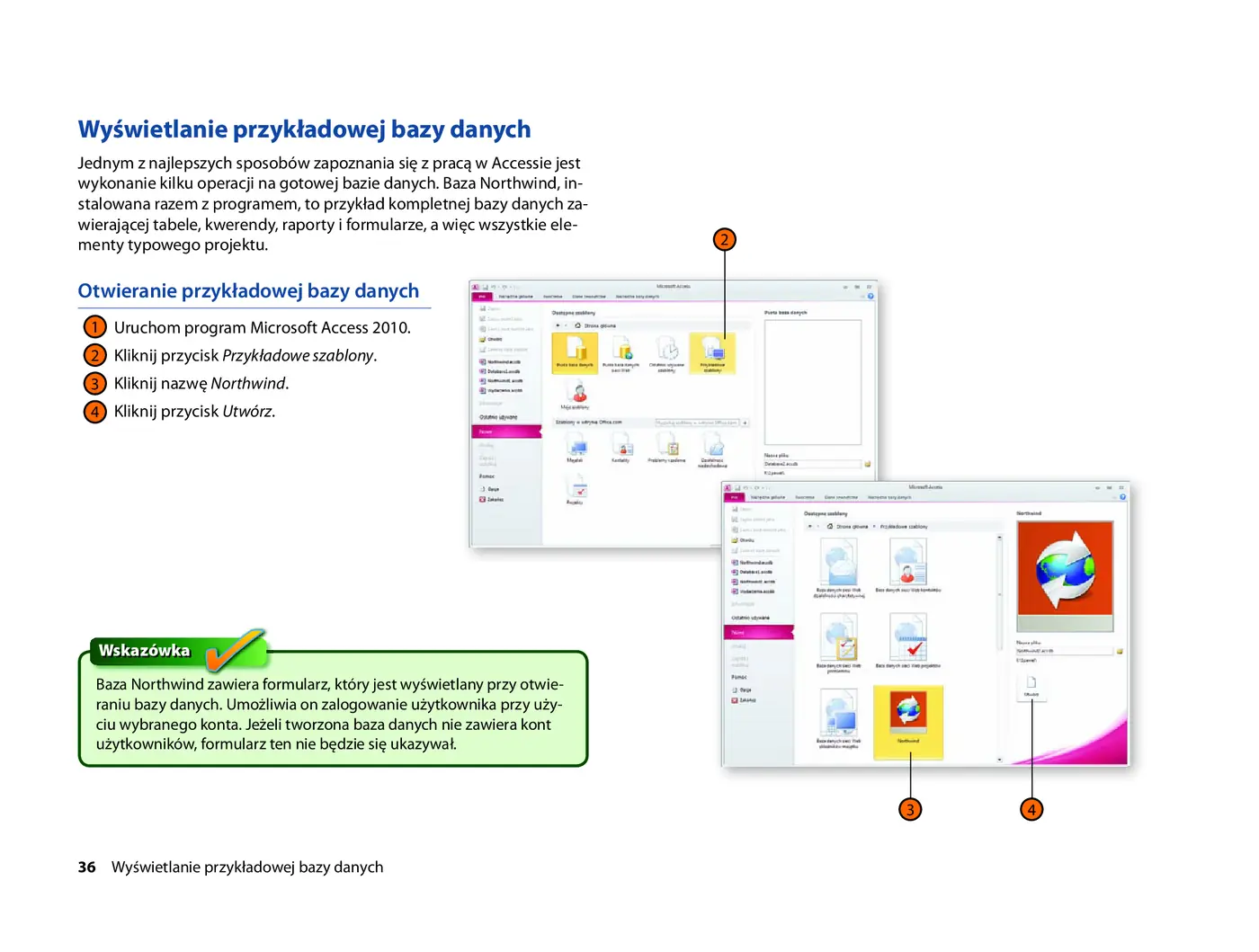 Fragment „Microsoft Access 2010 PL. Praktyczne podejście” — strona 12 z 31