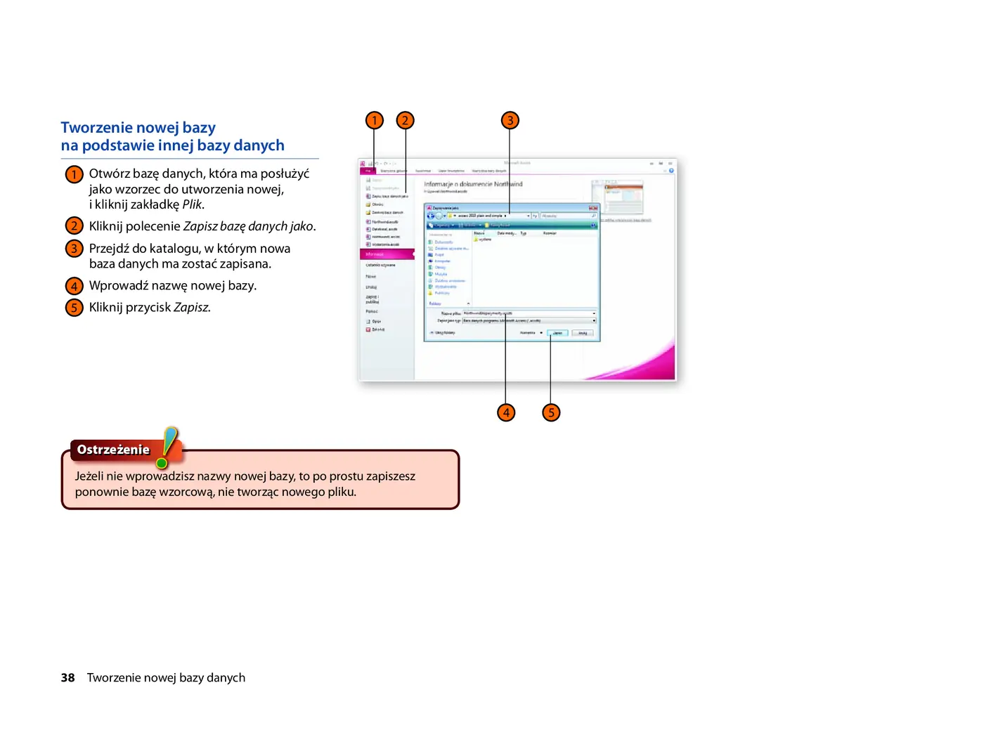 Fragment „Microsoft Access 2010 PL. Praktyczne podejście” — strona 14 z 31