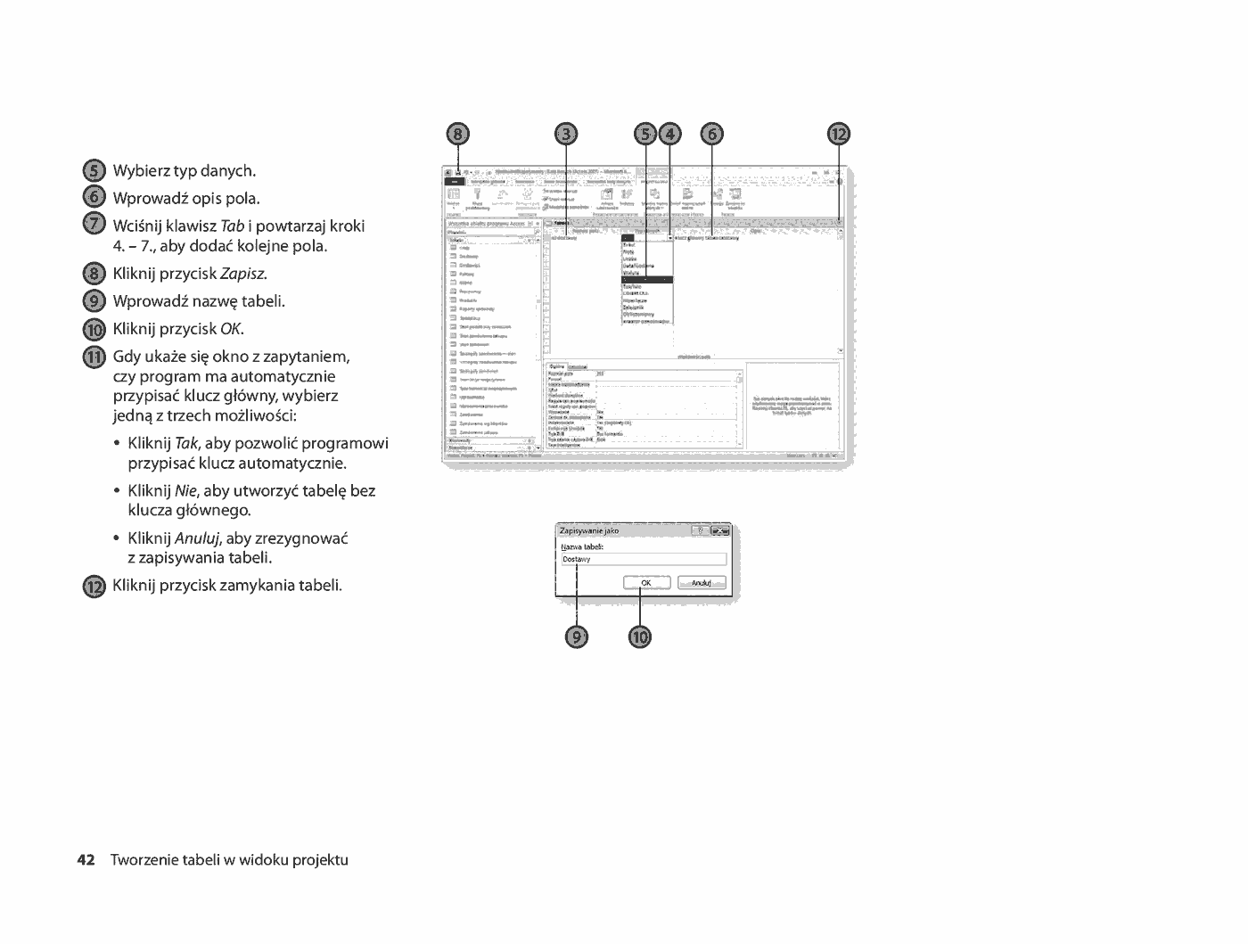 Fragment „Microsoft Access 2010 PL. Praktyczne podejście” — strona 18 z 31