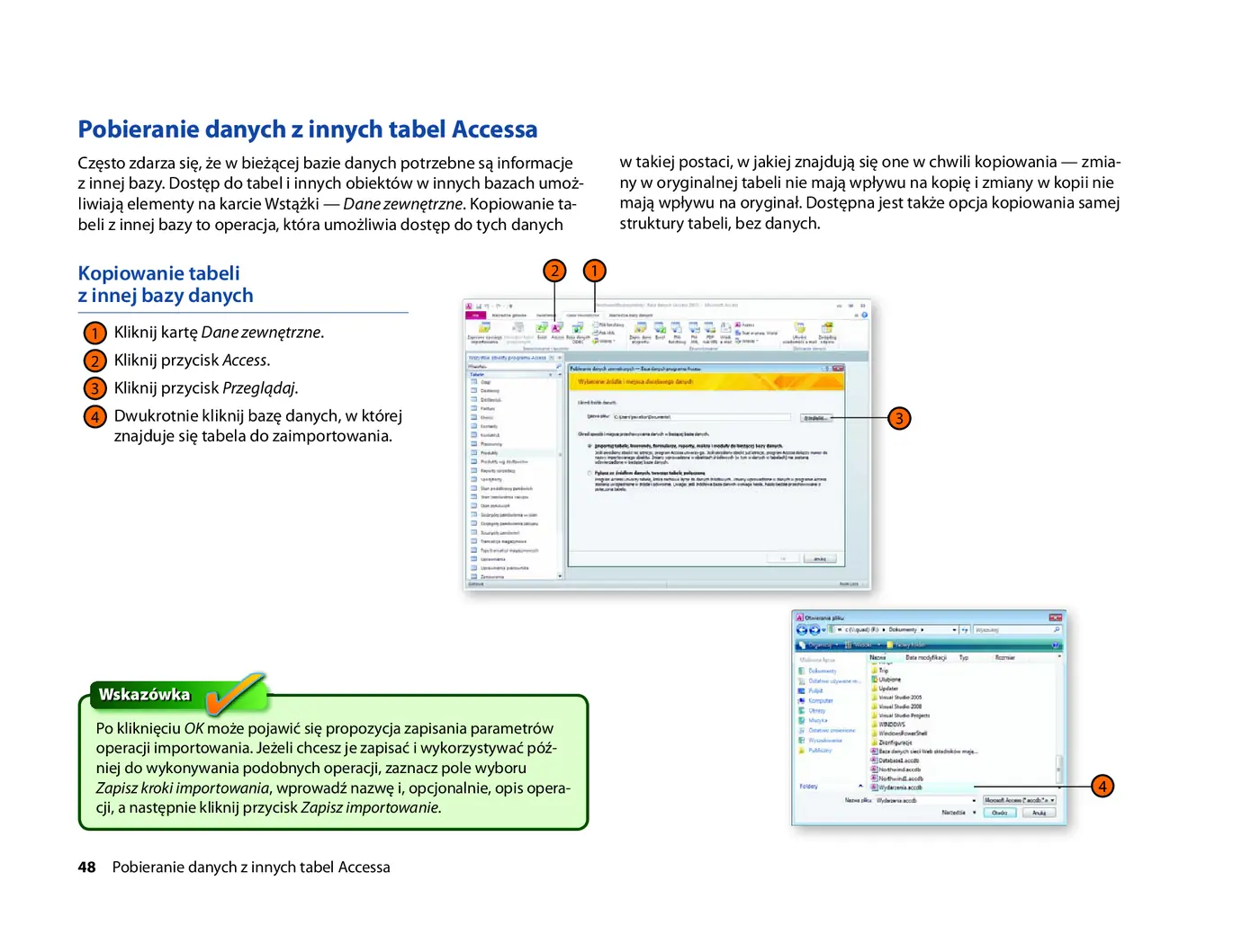 Fragment „Microsoft Access 2010 PL. Praktyczne podejście” — strona 24 z 31