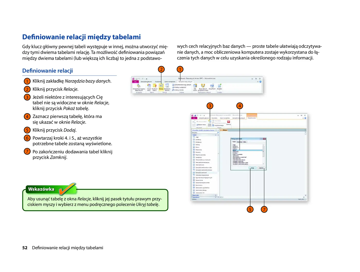 Fragment „Microsoft Access 2010 PL. Praktyczne podejście” — strona 28 z 31