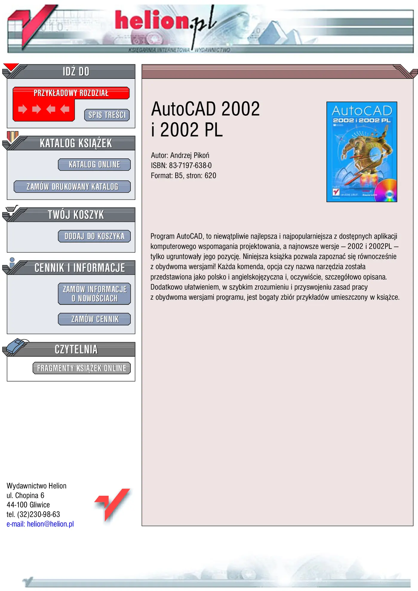 Fragment „AutoCAD 2002 i 2002 PL” — strona 1 z 39