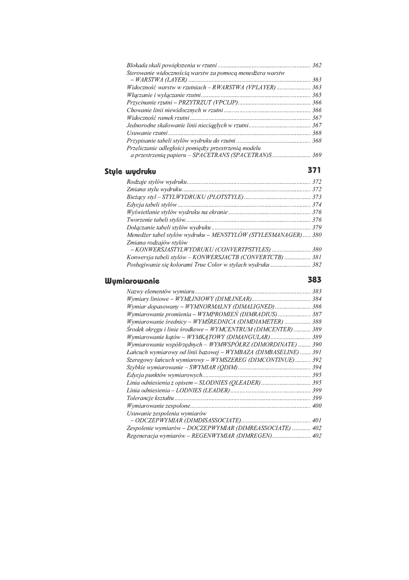 Fragment „AutoCAD 2002 i 2002 PL” — strona 12 z 39