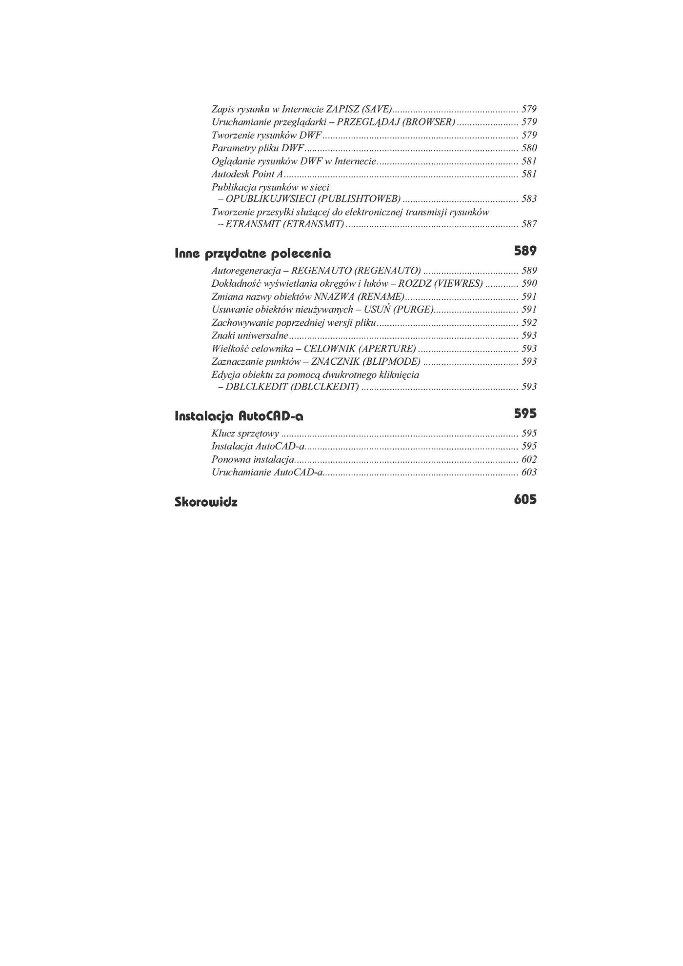 Fragment „AutoCAD 2002 i 2002 PL” — strona 17 z 39
