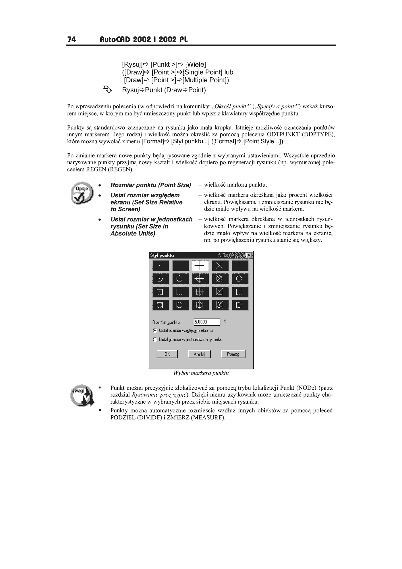 Fragment „AutoCAD 2002 i 2002 PL” — strona 21 z 39