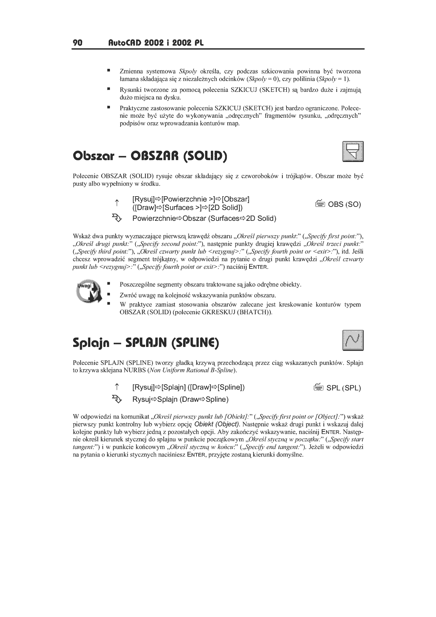 Fragment „AutoCAD 2002 i 2002 PL” — strona 37 z 39