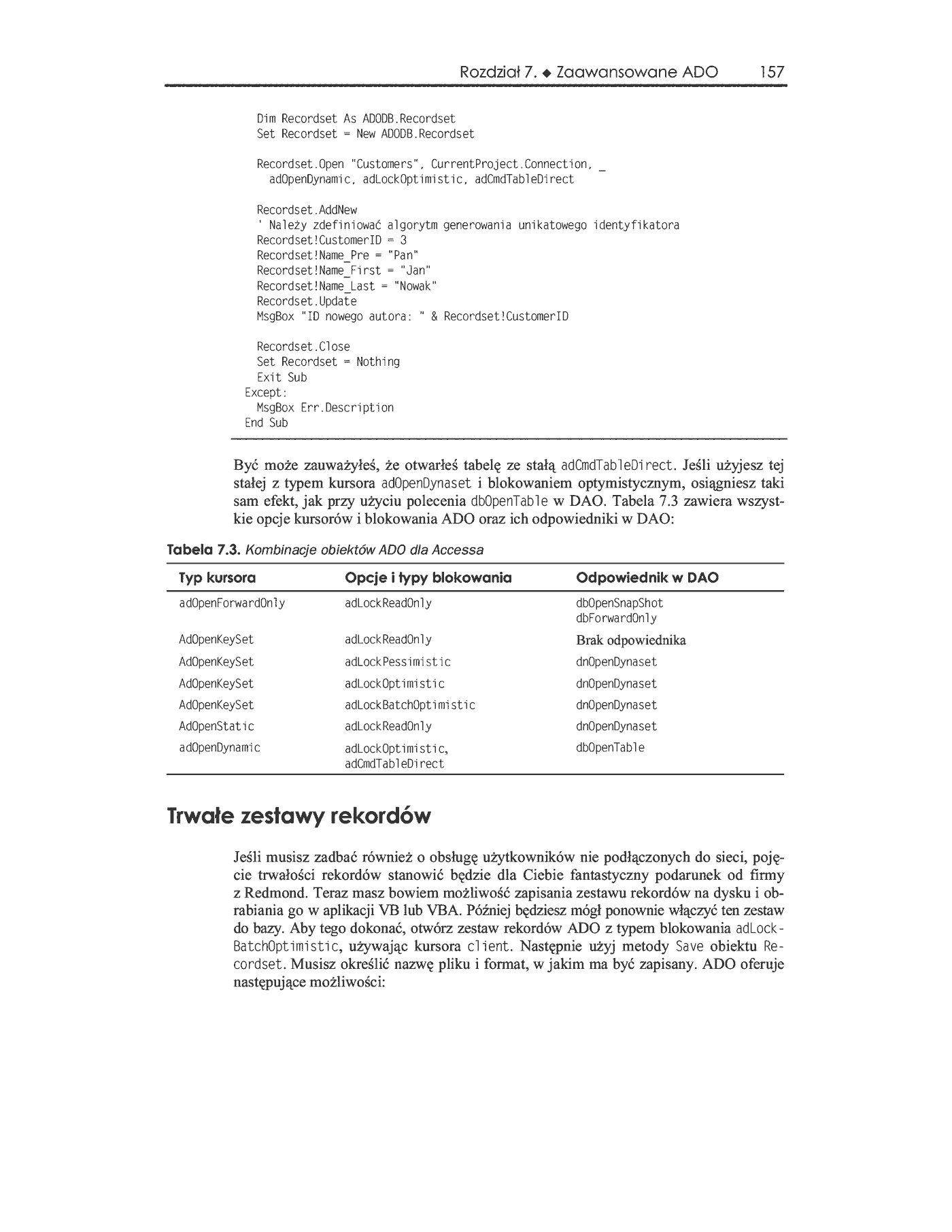 Fragment „Access 2002. Projektowanie baz danych. Księga eksperta” — strona 31 z 41