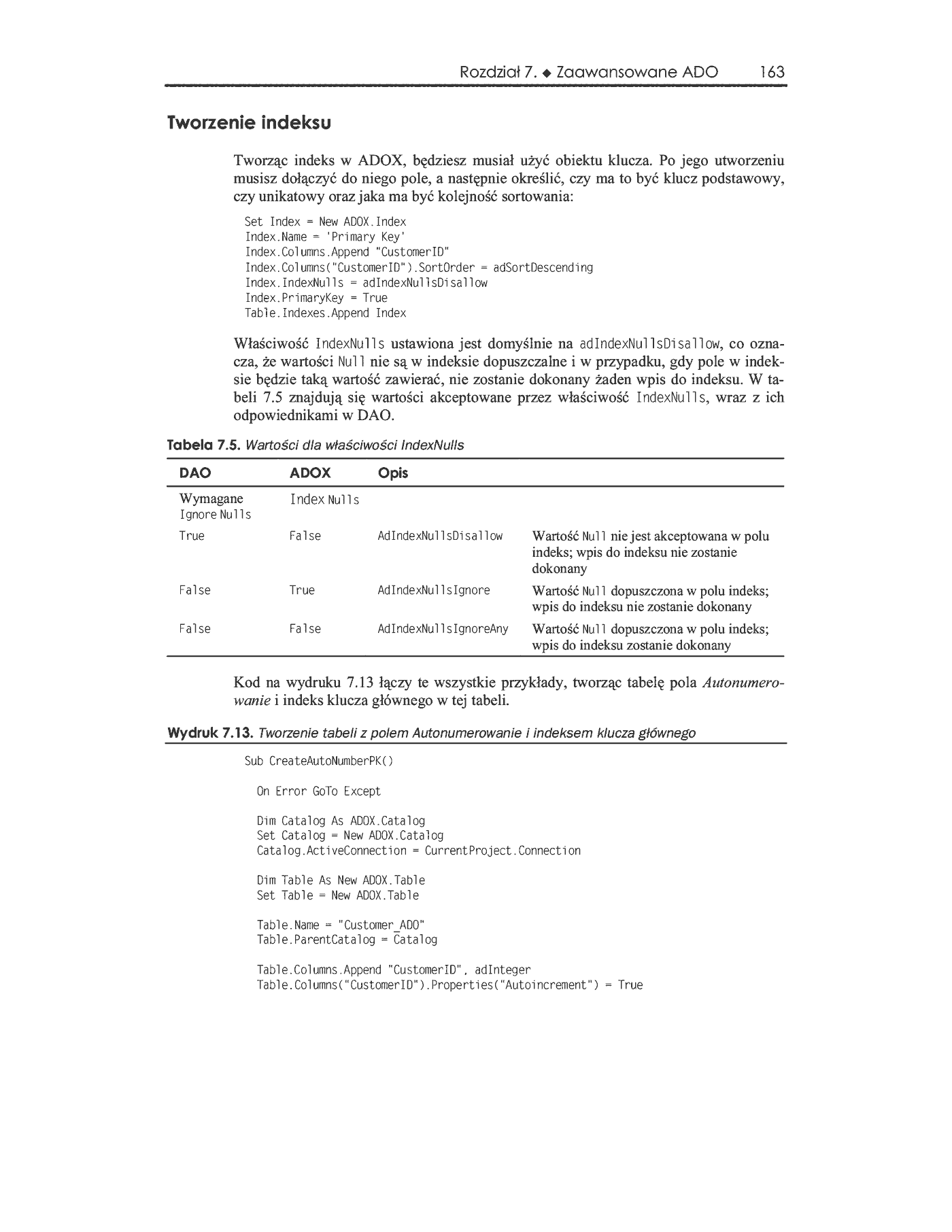 Fragment „Access 2002. Projektowanie baz danych. Księga eksperta” — strona 37 z 41