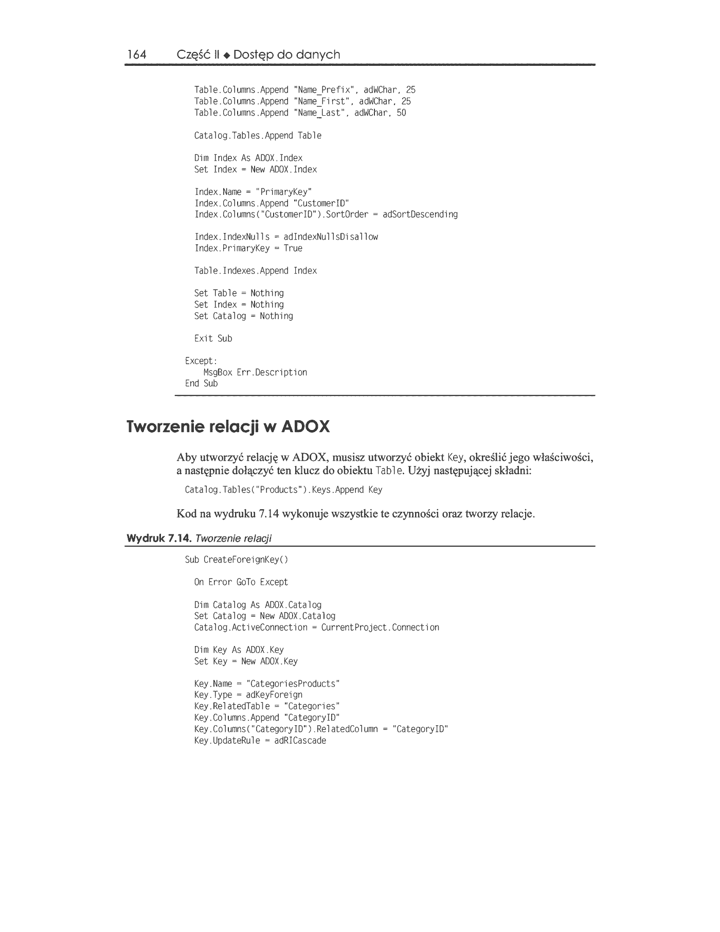 Fragment „Access 2002. Projektowanie baz danych. Księga eksperta” — strona 38 z 41
