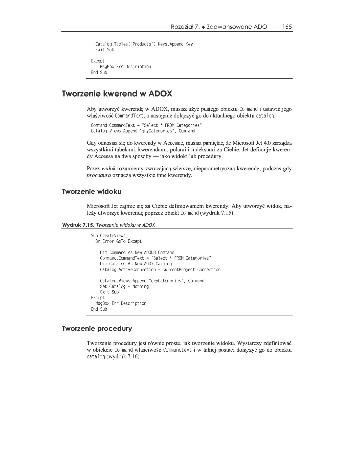 Fragment „Access 2002. Projektowanie baz danych. Księga eksperta” — strona 39 z 41
