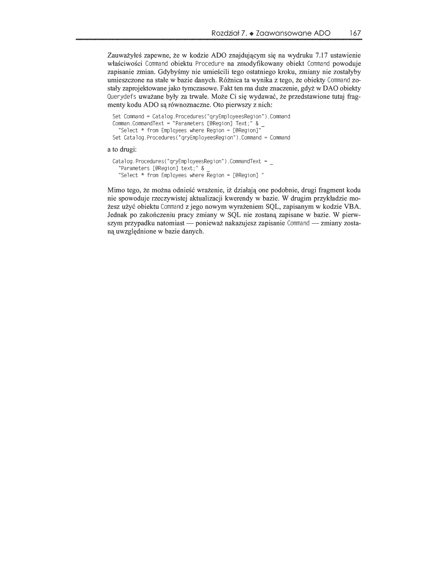 Fragment „Access 2002. Projektowanie baz danych. Księga eksperta” — strona 41 z 41
