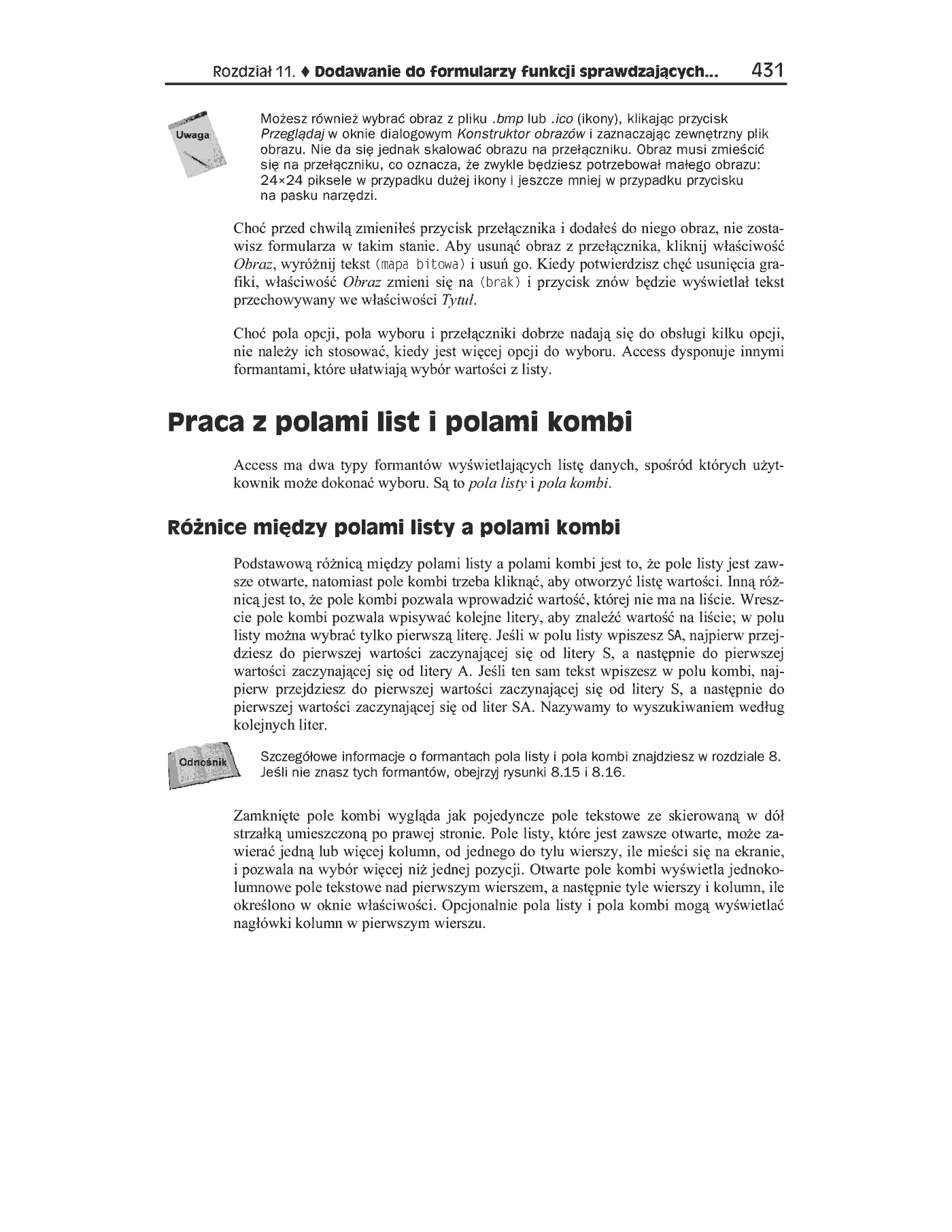Fragment „Access 2003 PL. Biblia” — strona 36 z 47