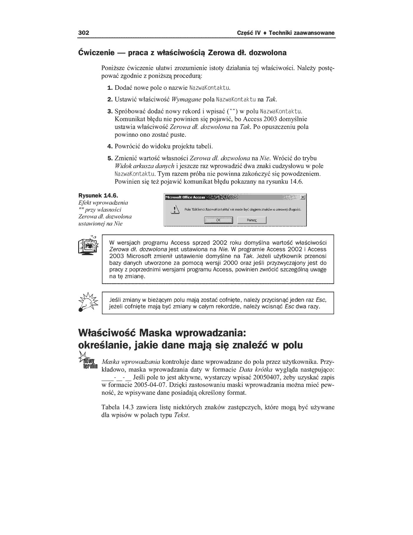 Fragment „Access 2003 PL dla każdego” — strona 23 z 32