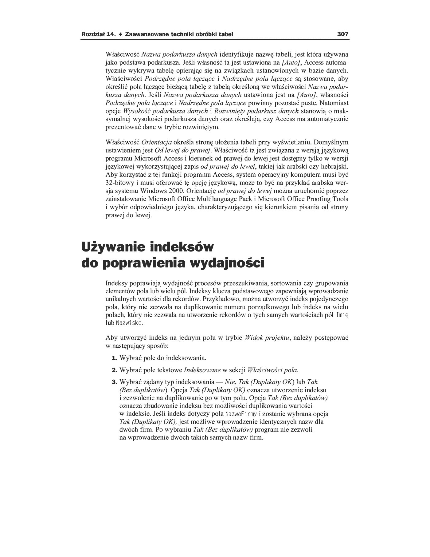 Fragment „Access 2003 PL dla każdego” — strona 28 z 32