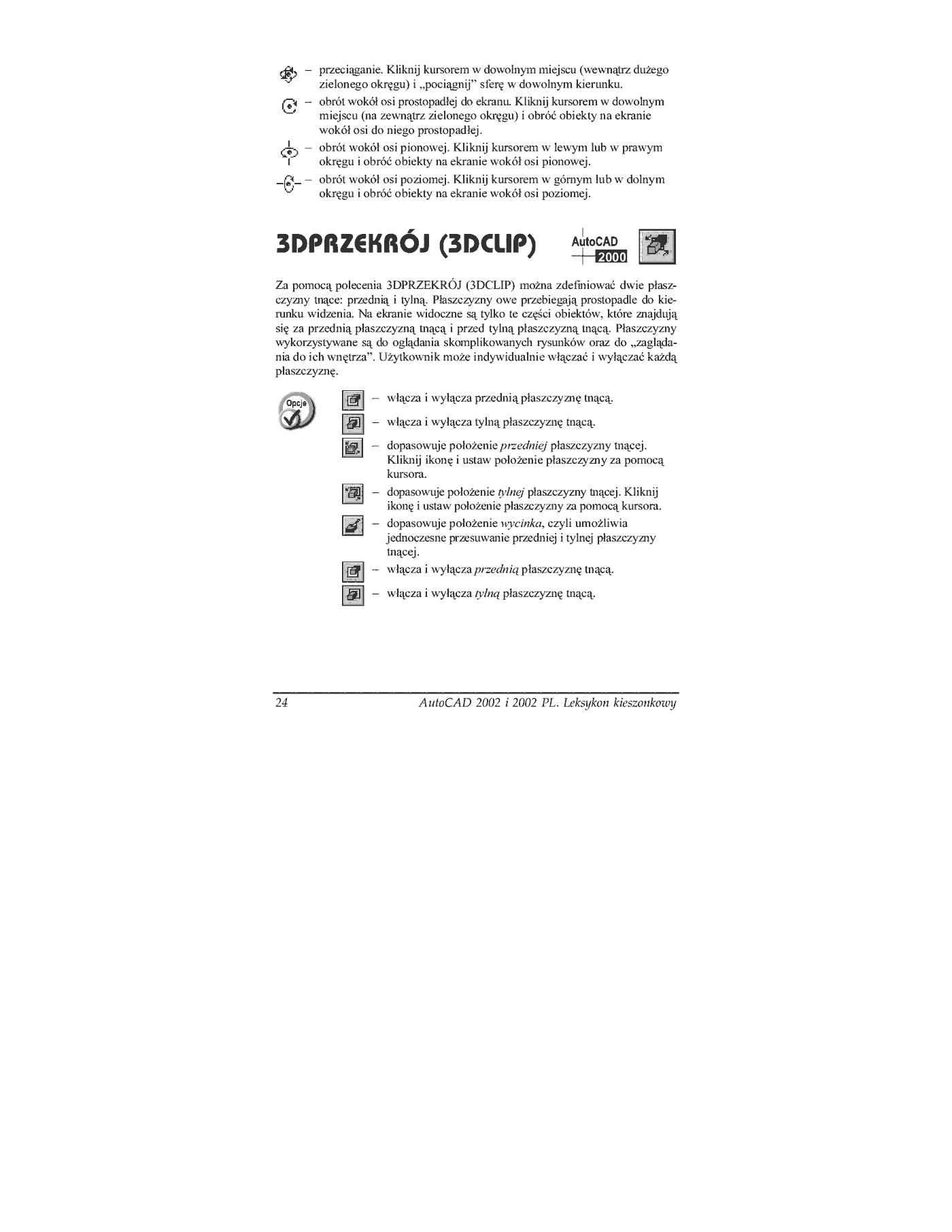 Fragment „AutoCAD 2002 i 2002 PL. Leksykon kieszonkowy” — strona 23 z 28