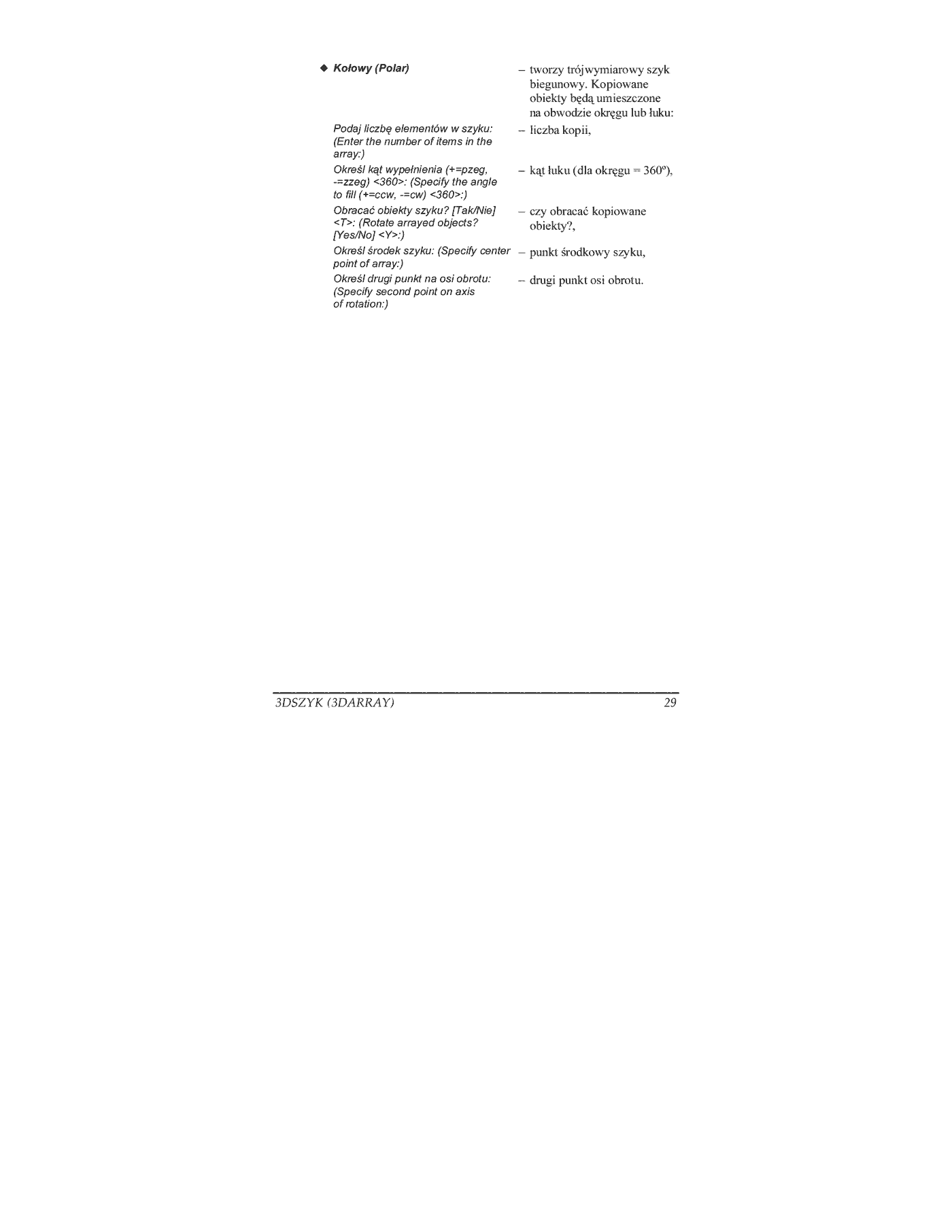 Fragment „AutoCAD 2002 i 2002 PL. Leksykon kieszonkowy” — strona 28 z 28