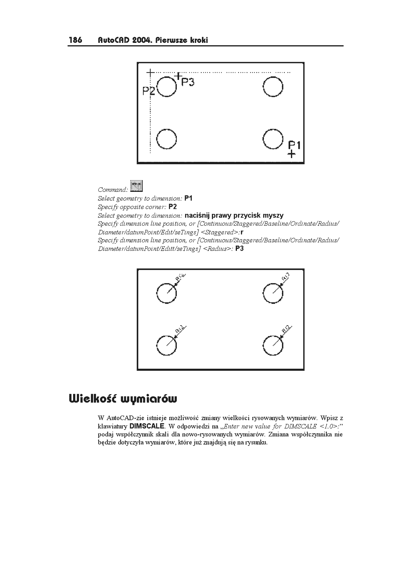 Fragment „AutoCAD 2004. Pierwsze kroki” — strona 15 z 16