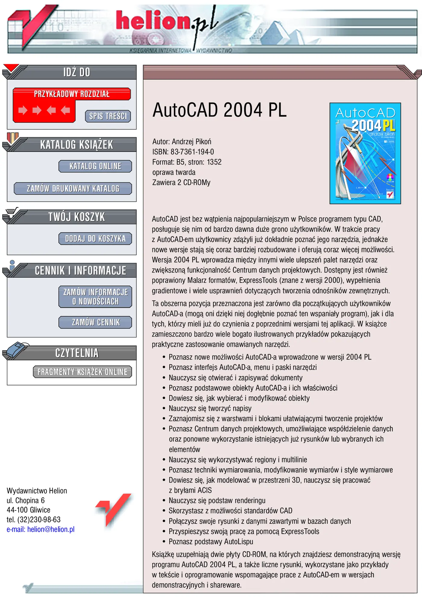 Fragment „AutoCAD 2004 PL” — strona 1 z 35