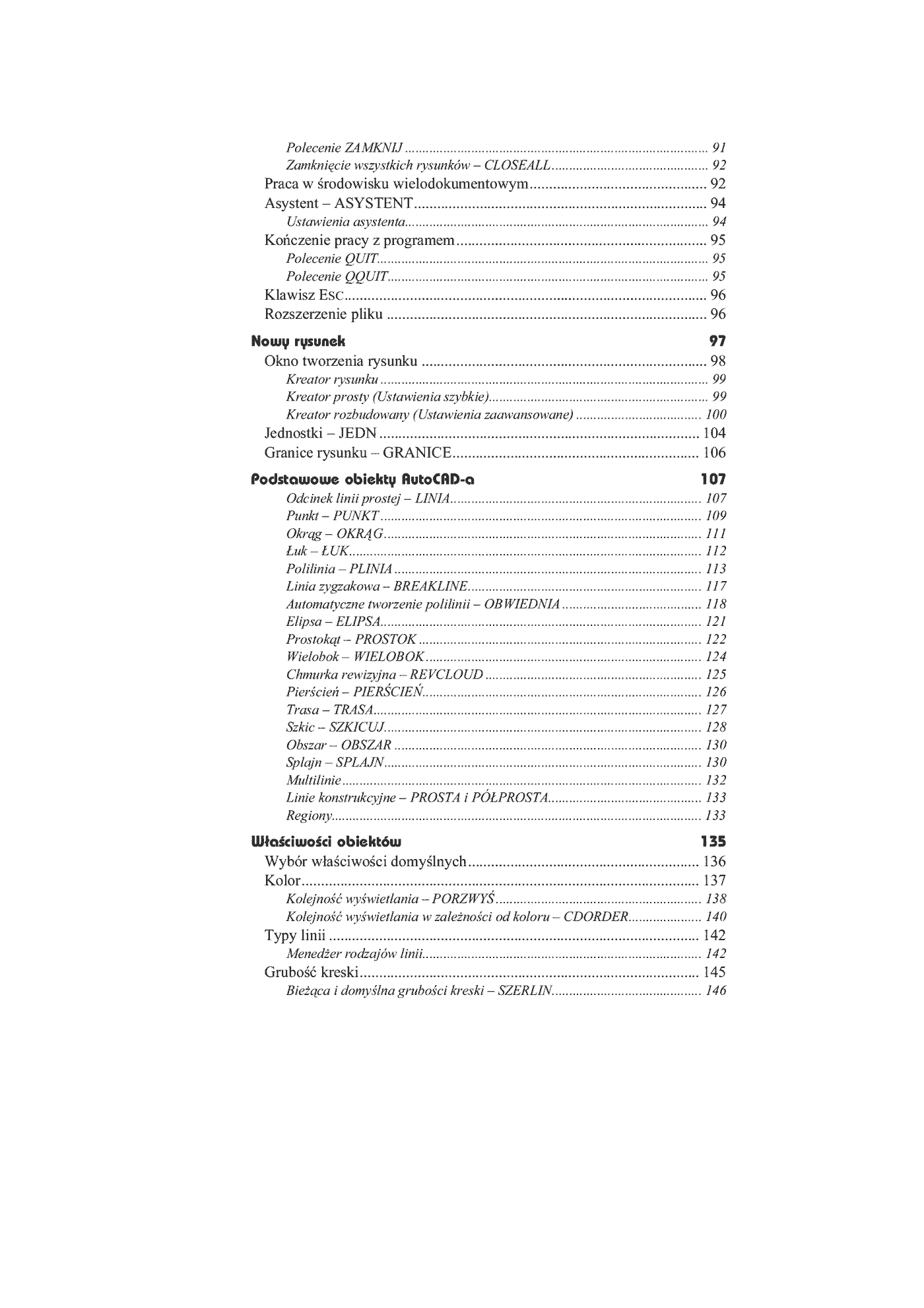 Fragment „AutoCAD 2004 PL” — strona 4 z 35