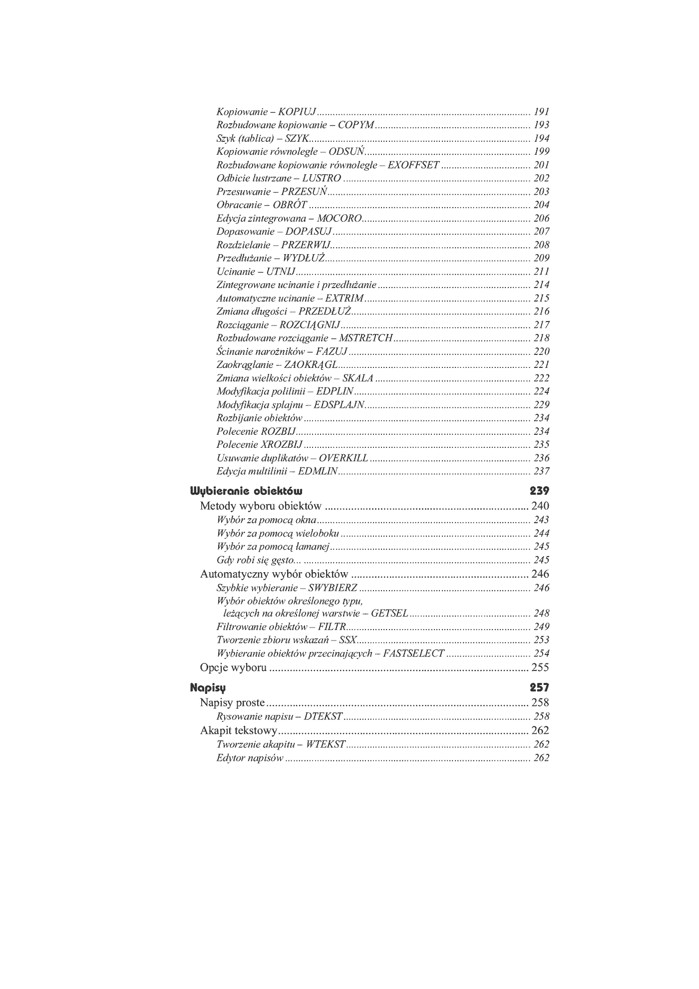 Fragment „AutoCAD 2004 PL” — strona 6 z 35