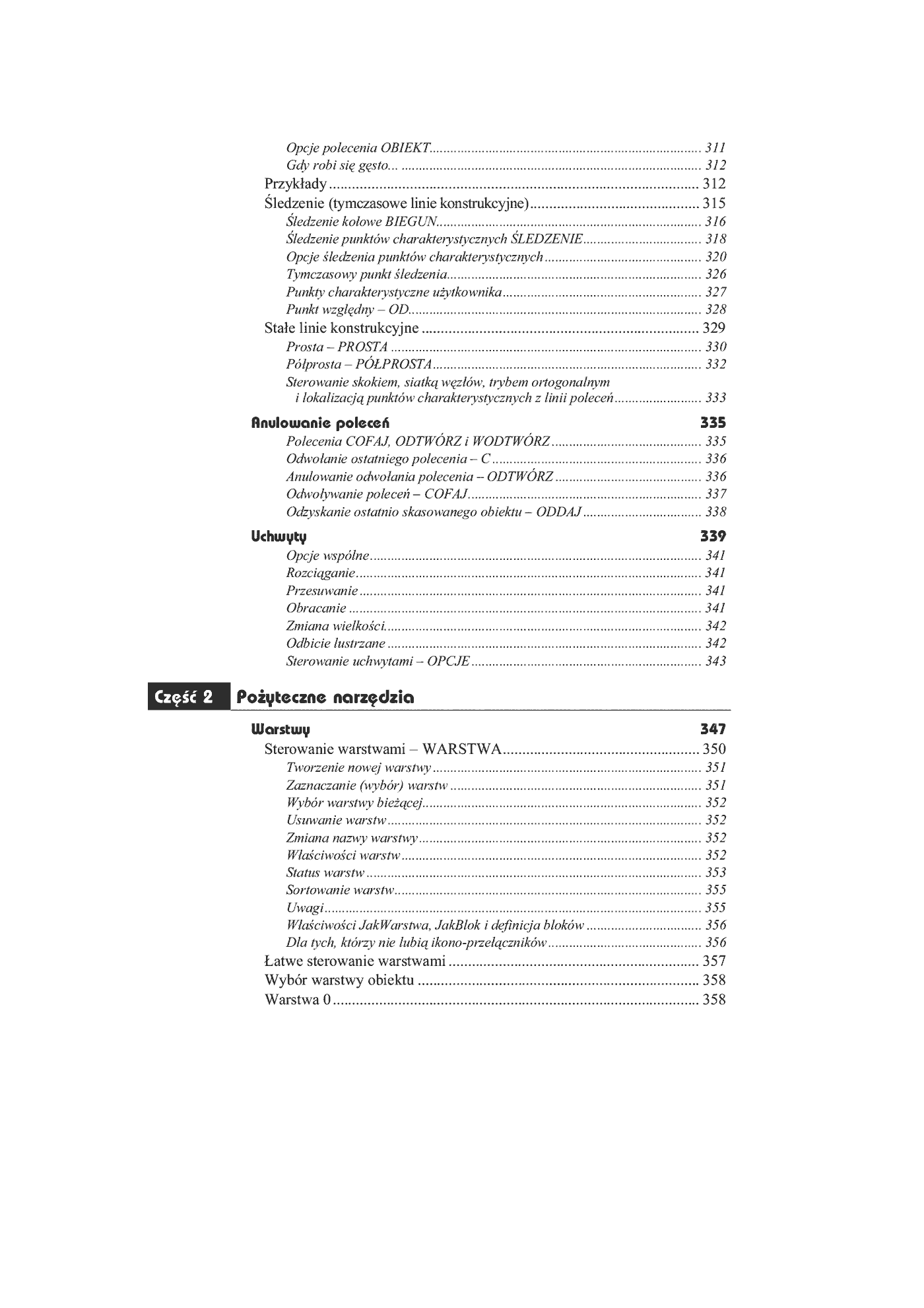 Fragment „AutoCAD 2004 PL” — strona 8 z 35