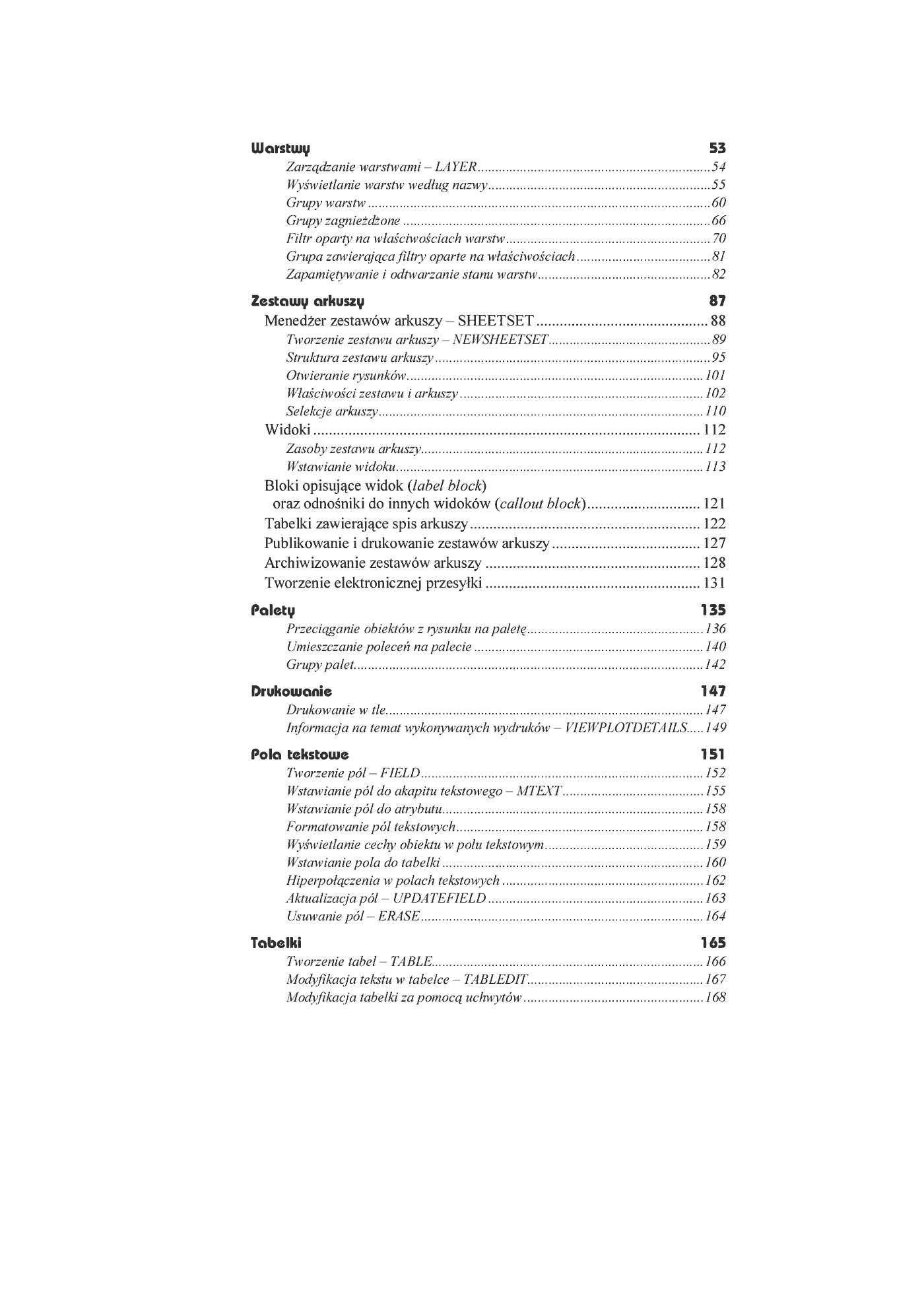 Fragment „AutoCAD 2005 dla użytkowników AutoCAD 2004” — strona 3 z 11
