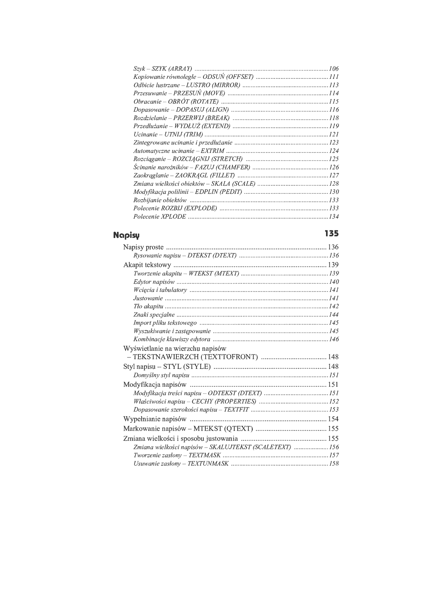 Fragment „AutoCAD 2005 i 2005 PL” — strona 4 z 34